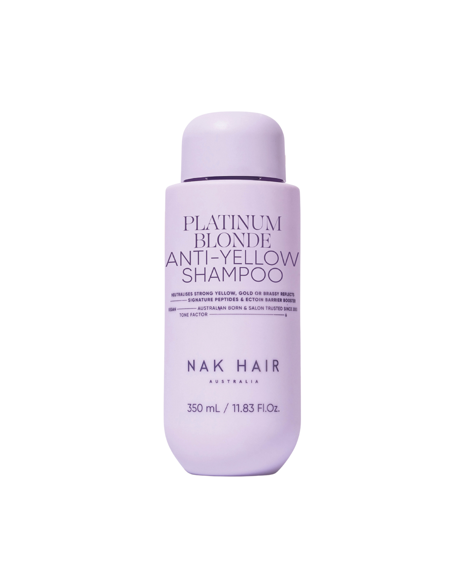 NAK Platinum Blonde Anti-Yellow Shampoo 350ml