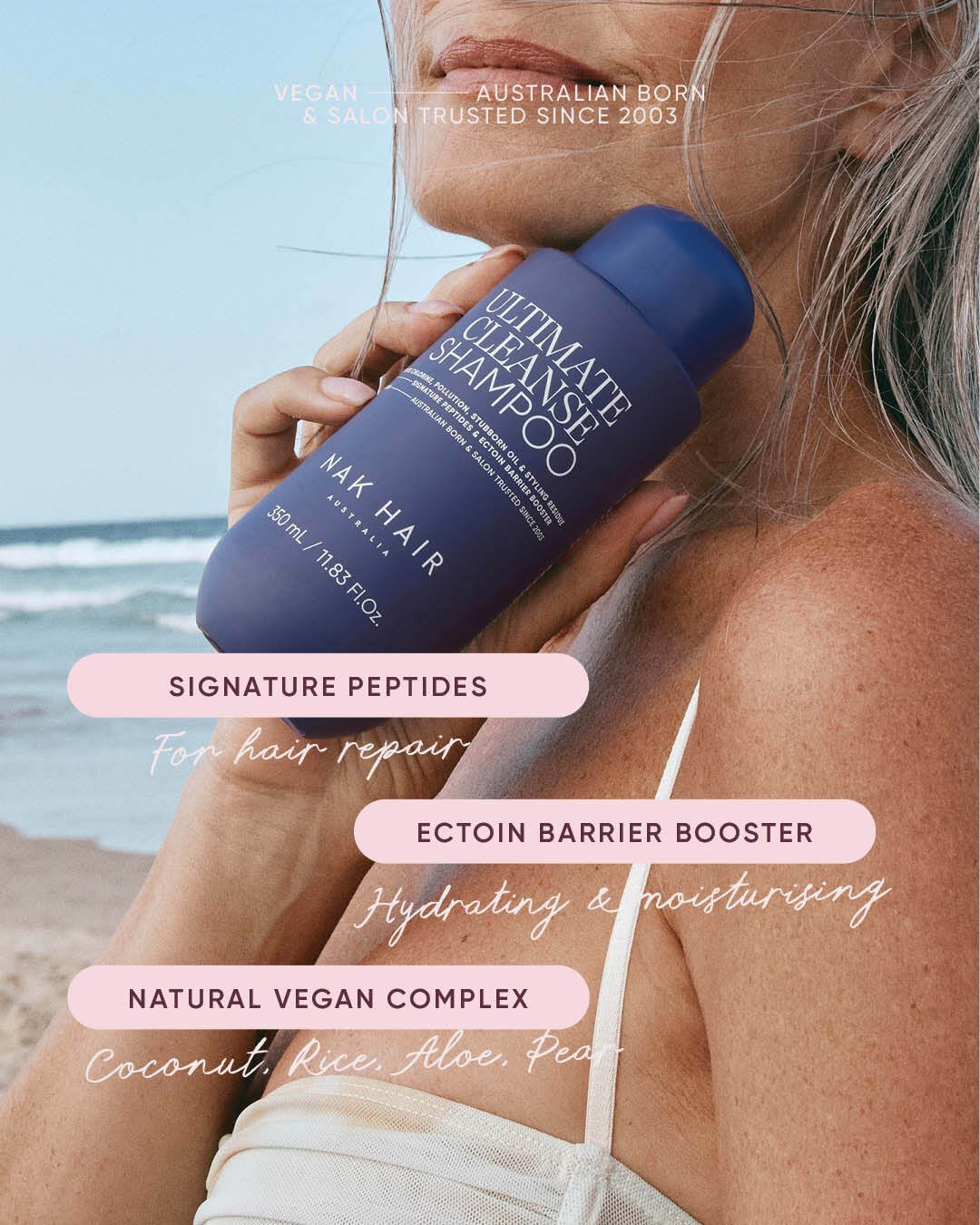 NAK Ultimate Cleanse Shampoo 350ml