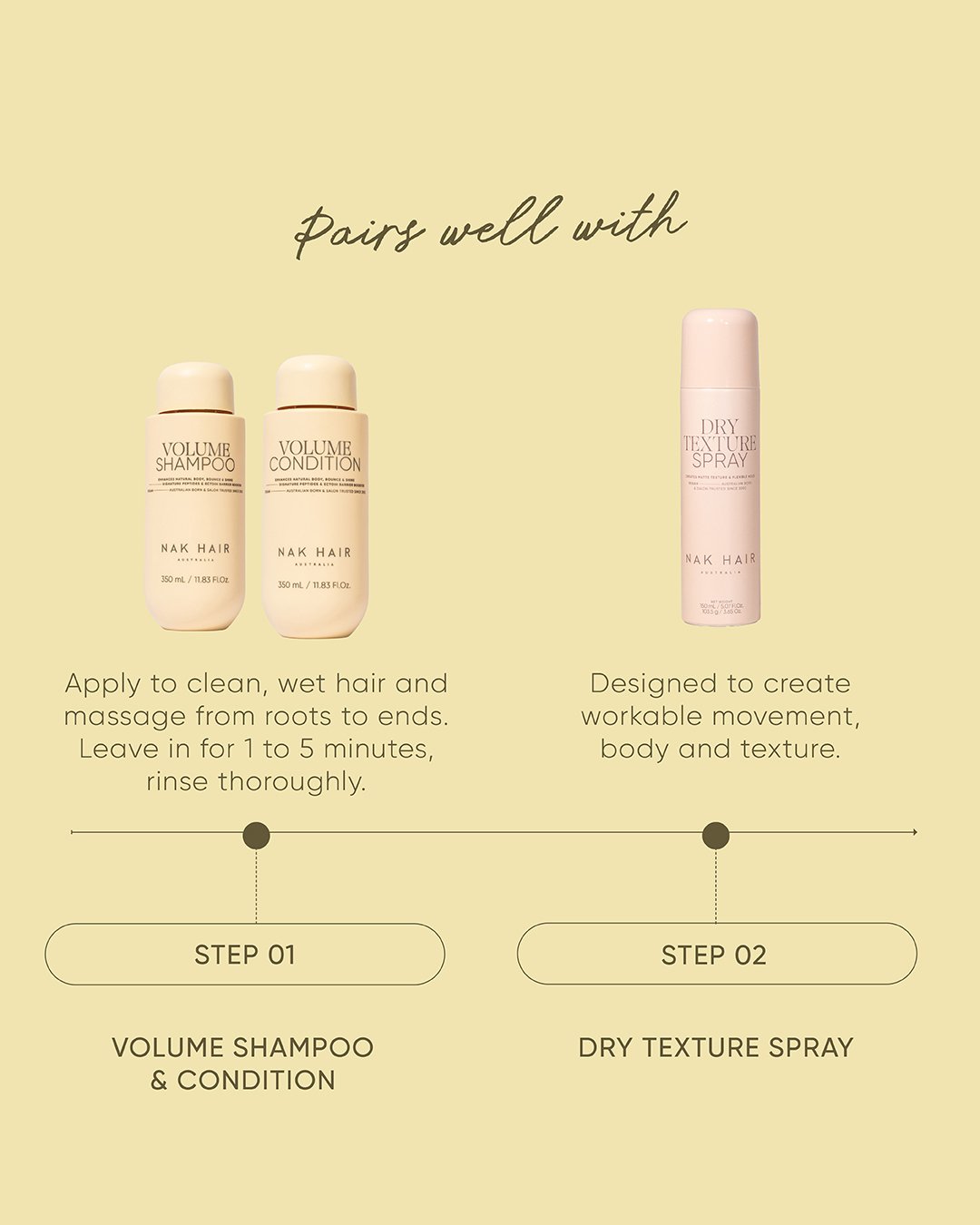 NAK Volume Conditioner 350ml