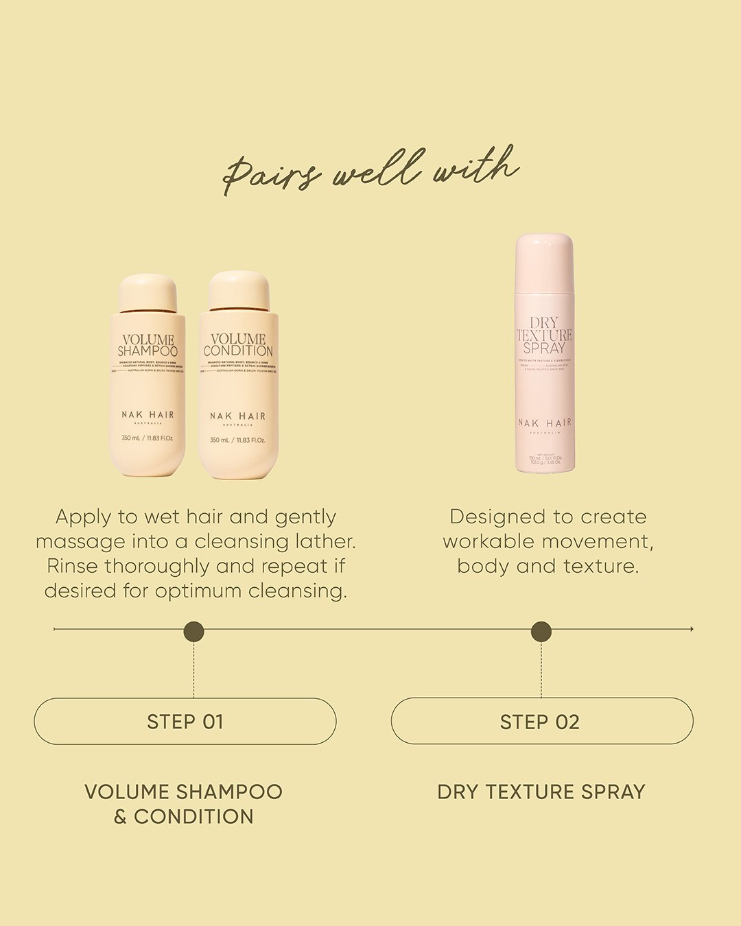 NAK Volume Shampoo 350ml