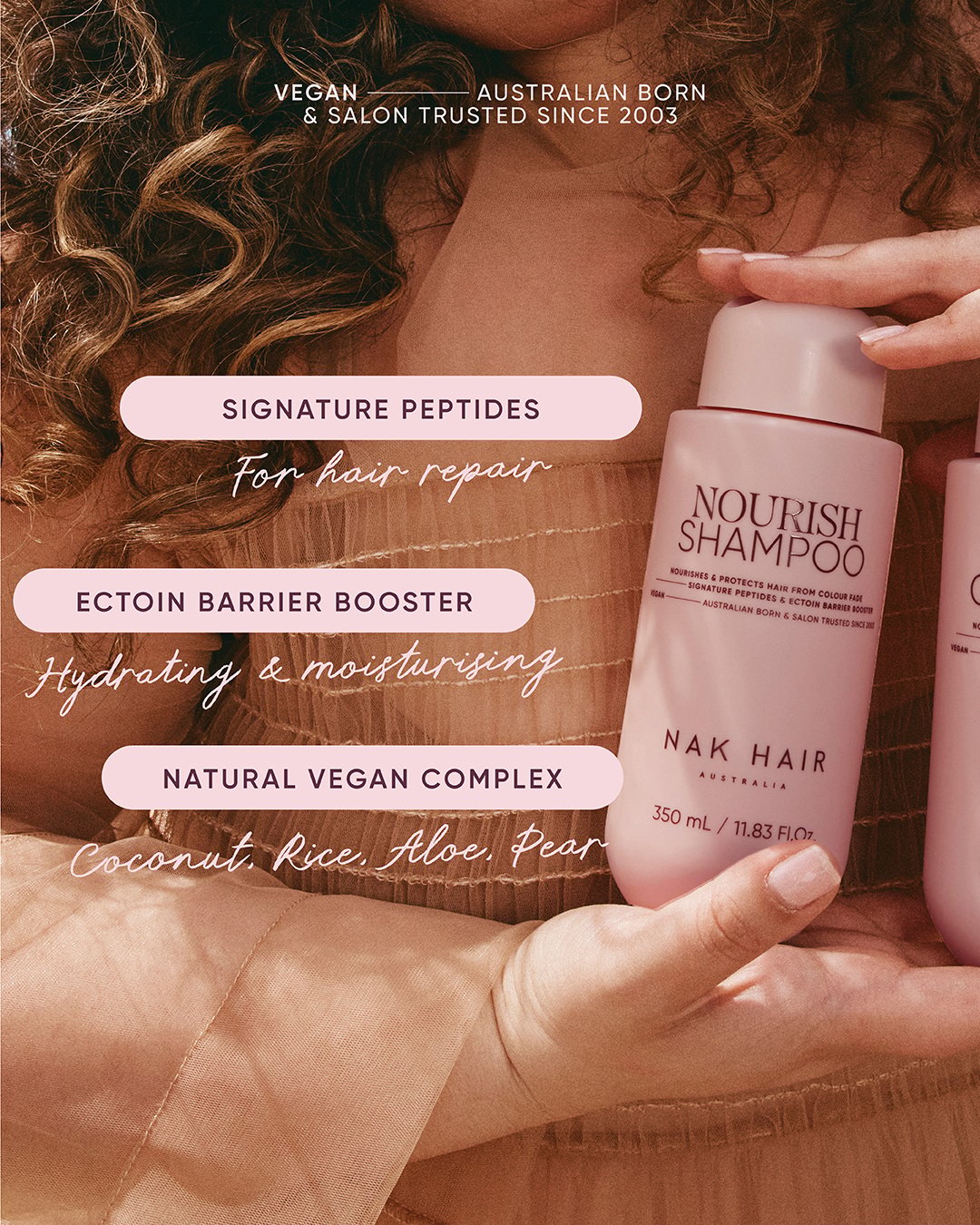 NAK Nourish Shampoo 80ml