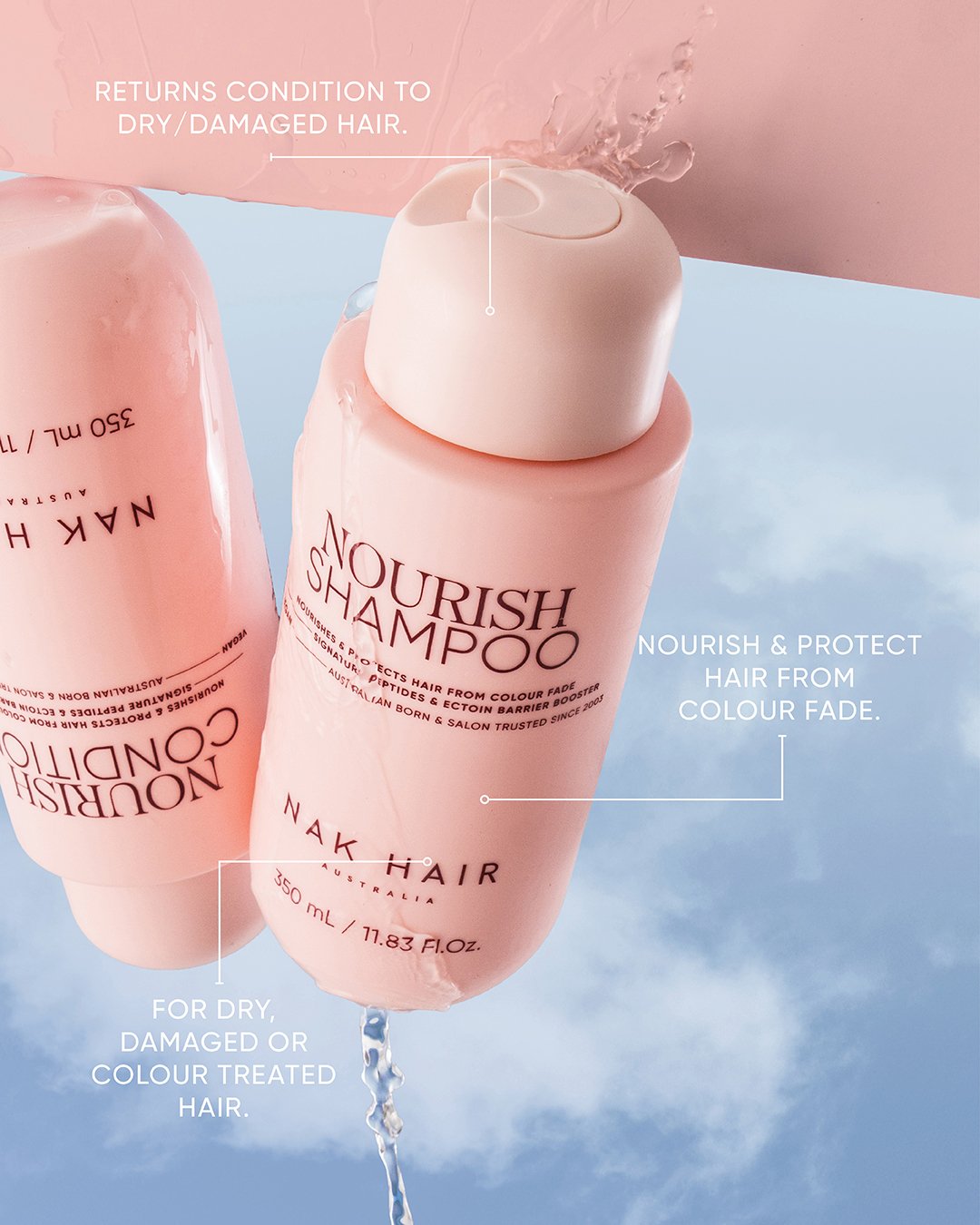 NAK Nourish Shampoo 80ml