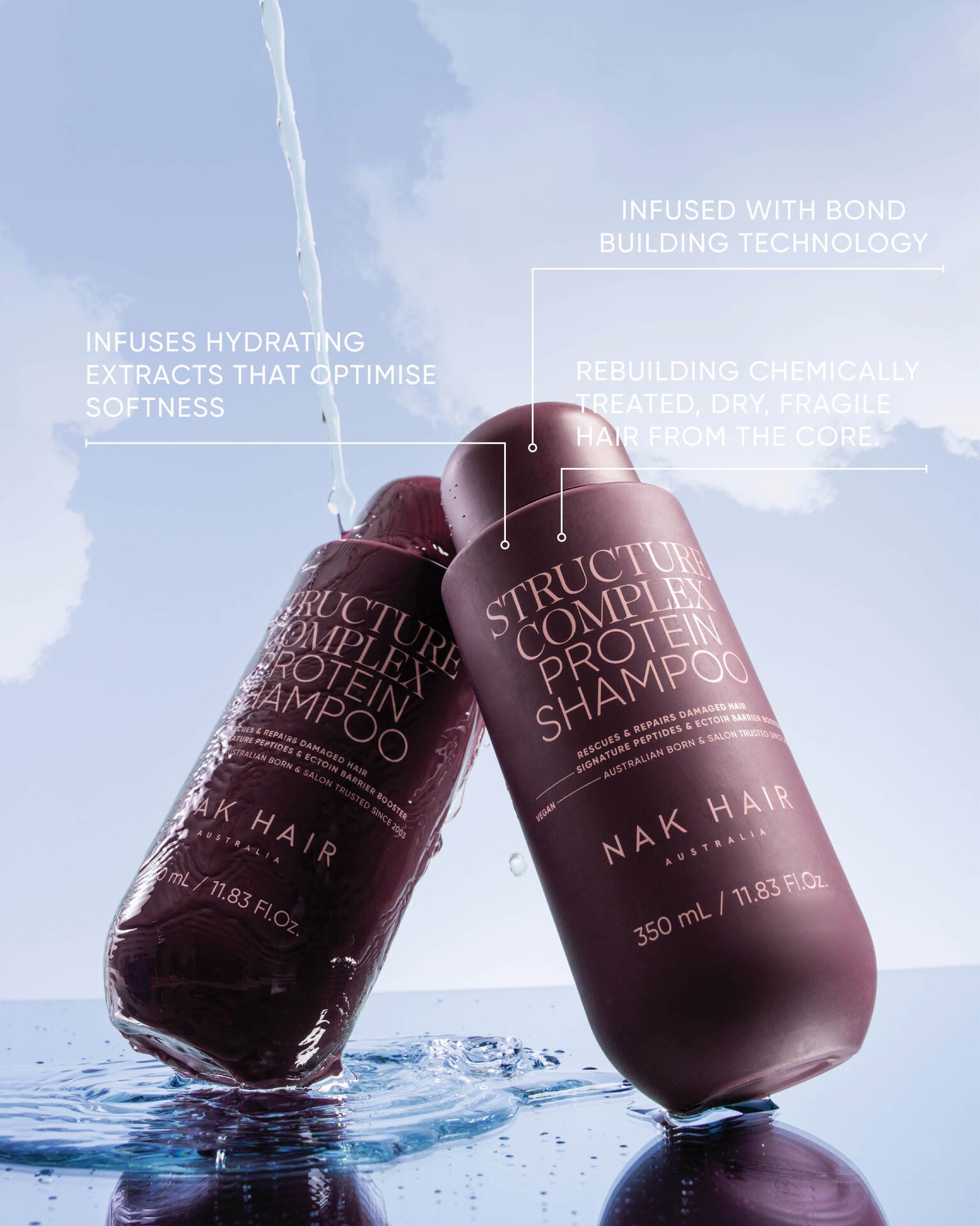 NAK Structure Complex Protein Shampoo 80ml