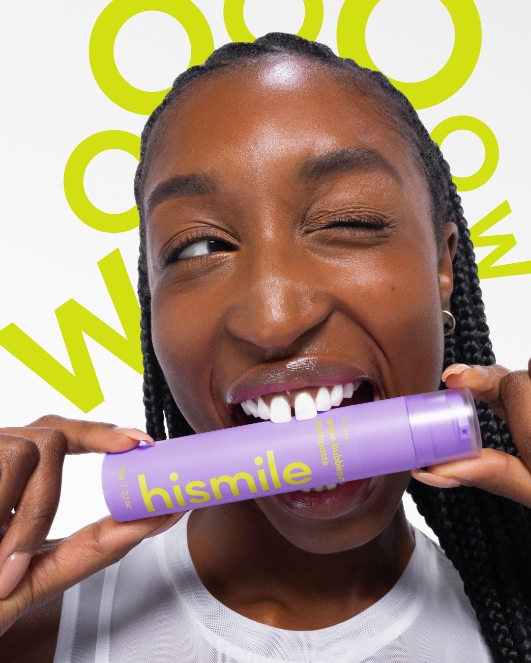 Hismile Grape Bubblegum Toothpaste 60 g