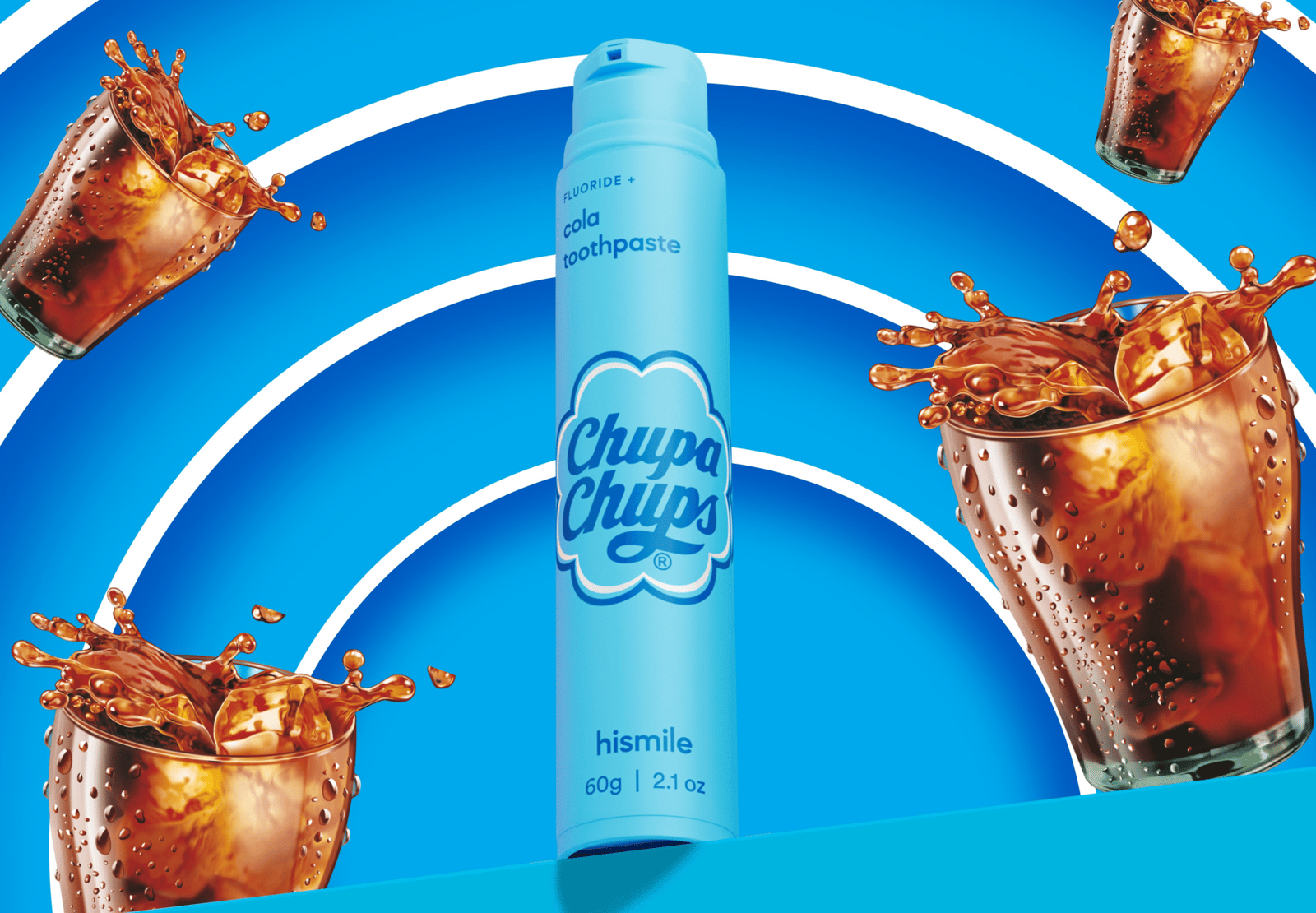 Hismile Chupa Chups Cola Toothpaste 60 g