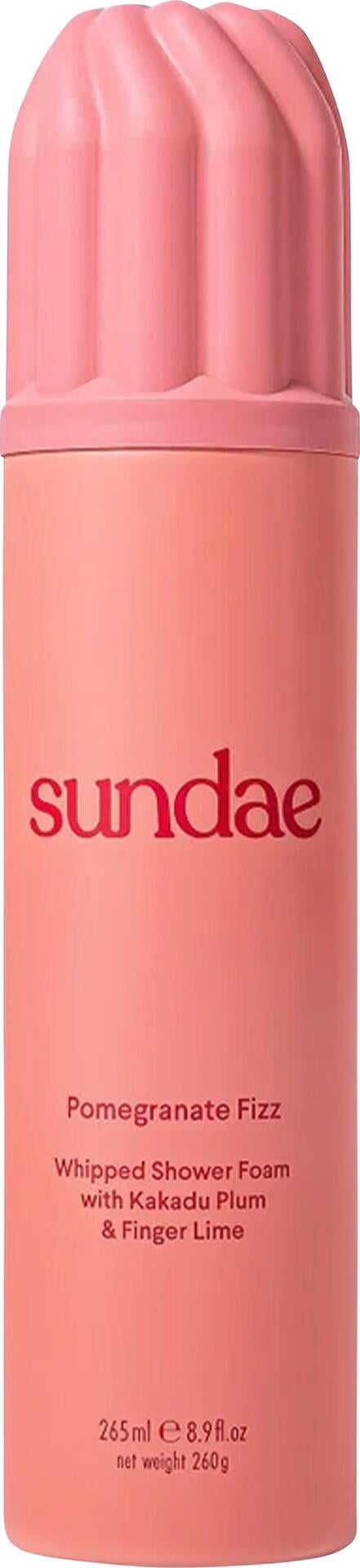 Sundae Body Whipped Shower Foam Pomegranate Fizz 265 ml