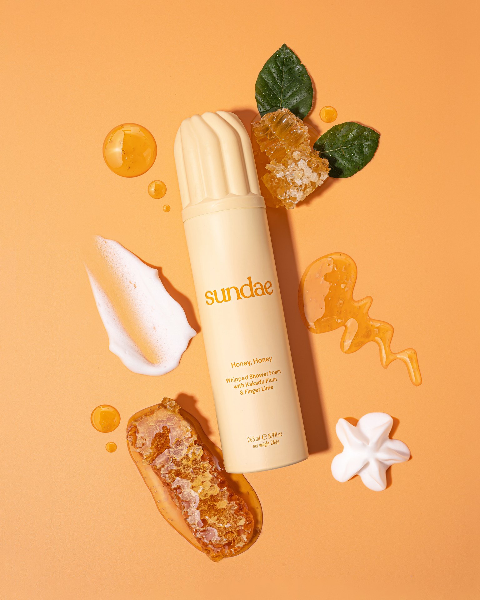 Sundae Body Whipped Shower Foam Honey Honey 265 ml