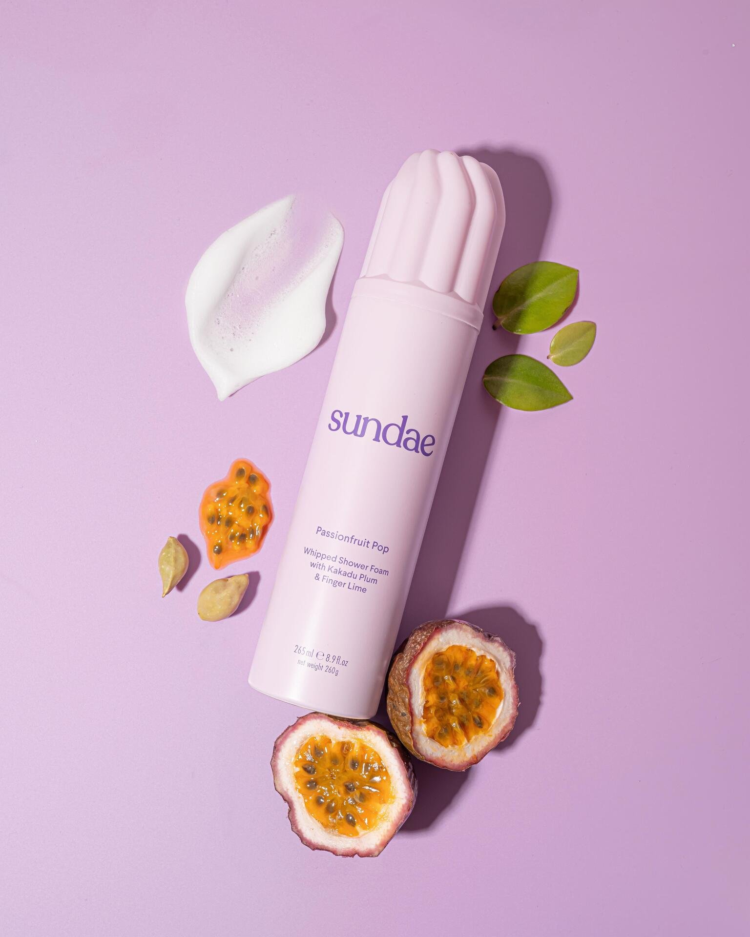 Sundae Body Whipped Shower Foam Passionfruit Pop 265 ml