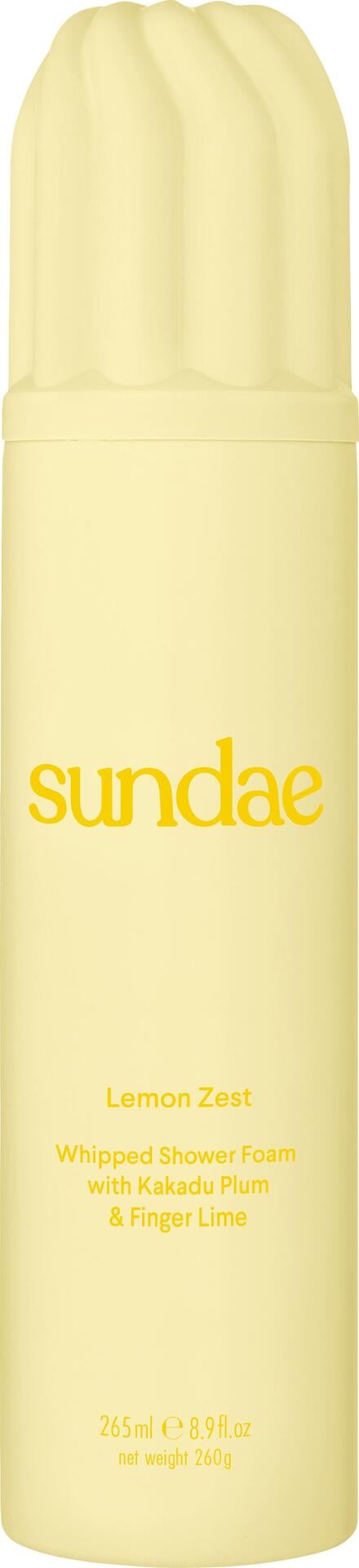 Sundae Body Whipped Shower Foam Lemon Zest 265 ml