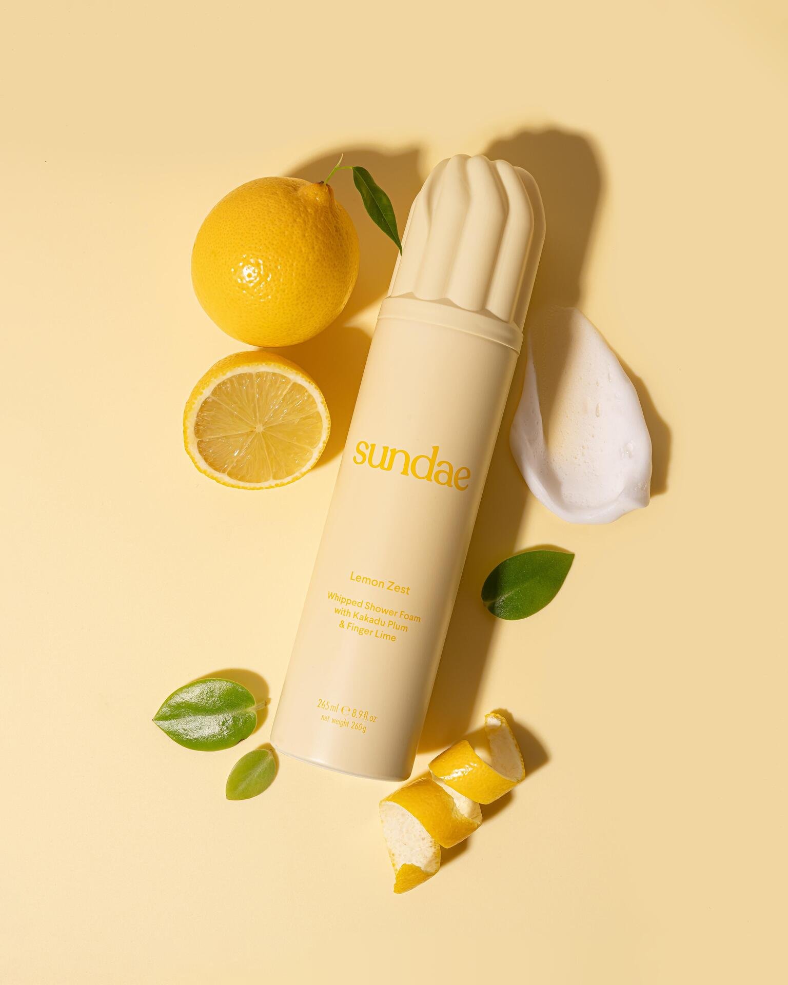 Sundae Body Whipped Shower Foam Lemon Zest 265 ml