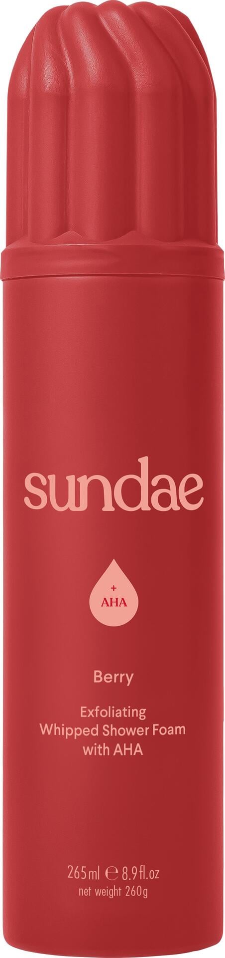 Sundae Body Whipped Shower Foam Berry AHA 265 ml