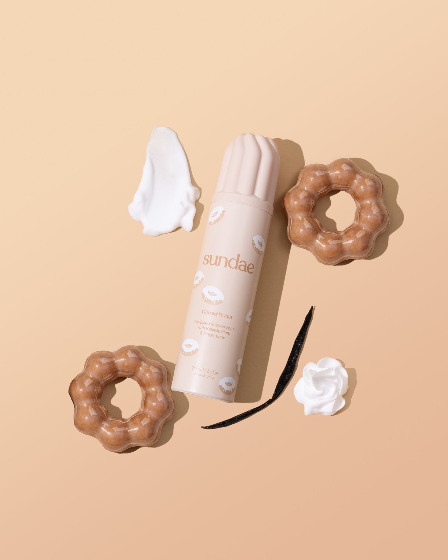 Sundae Body Glazed Donut Whipped Shower Foam 265 ml