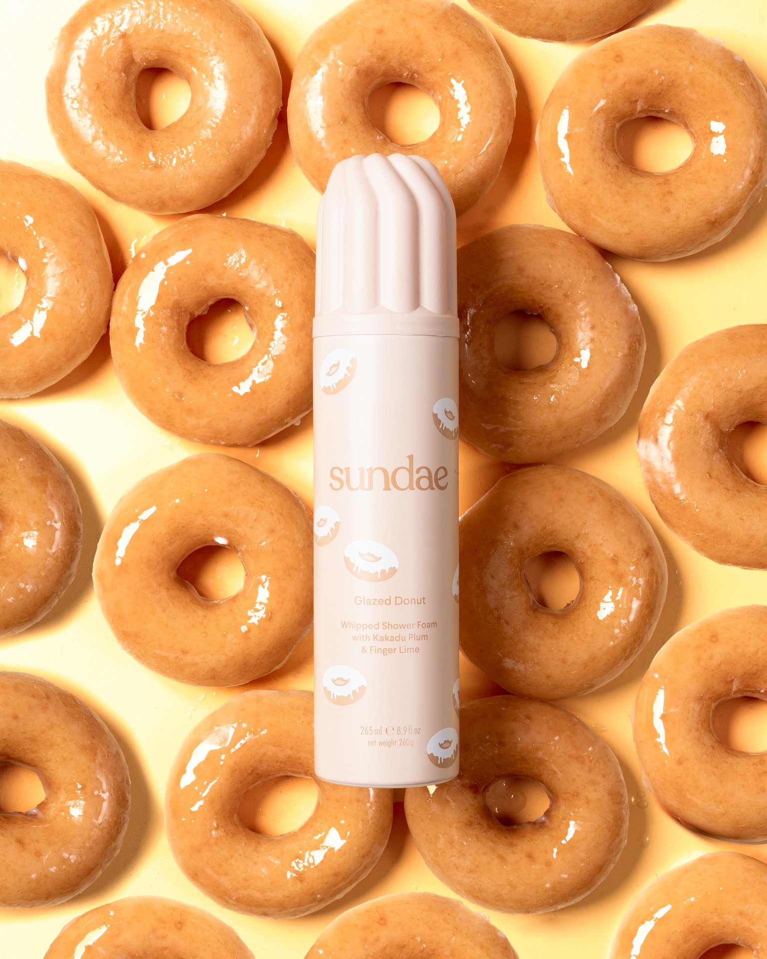 Sundae Body Glazed Donut Whipped Shower Foam 265 ml