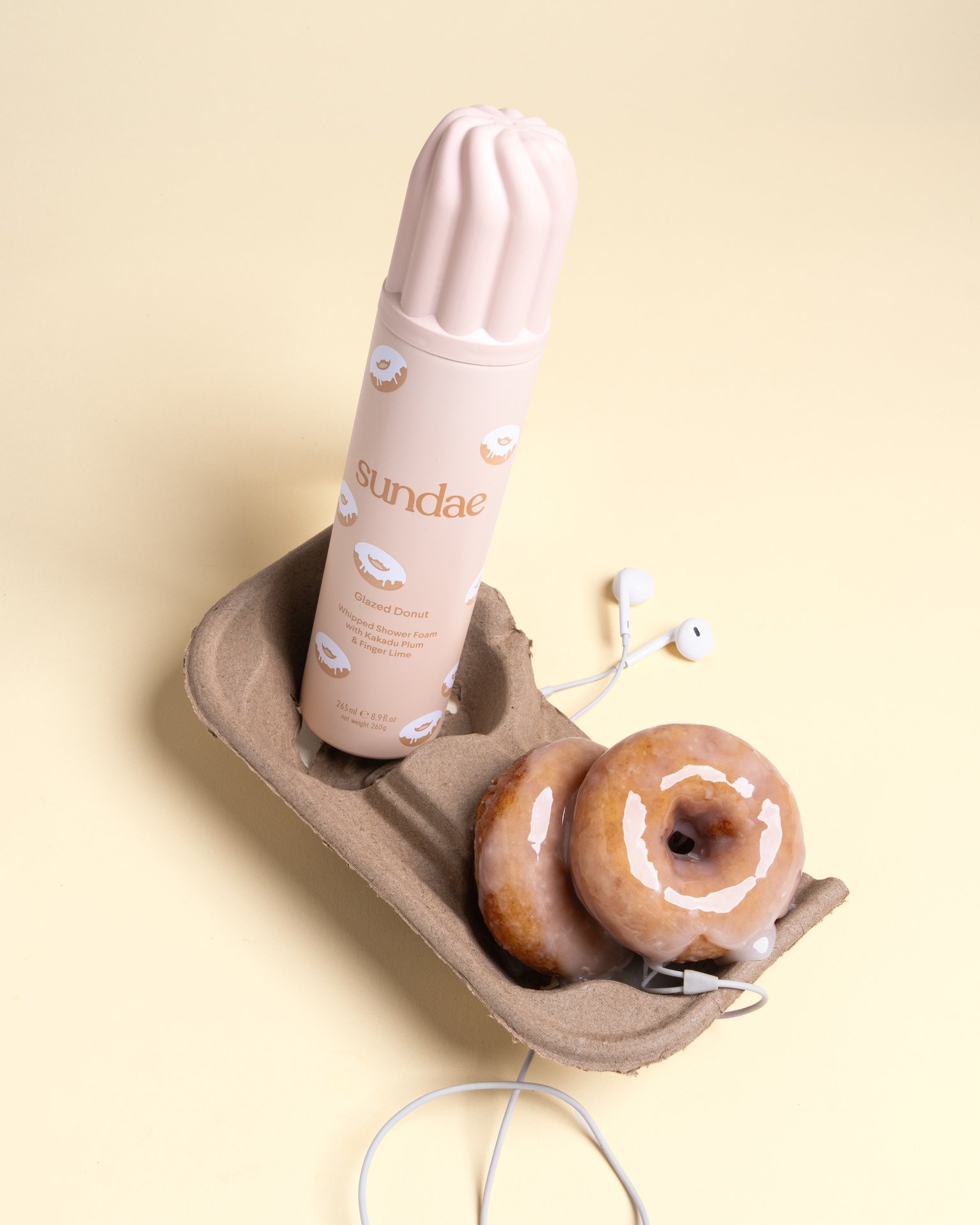Sundae Body Glazed Donut Whipped Shower Foam 265 ml