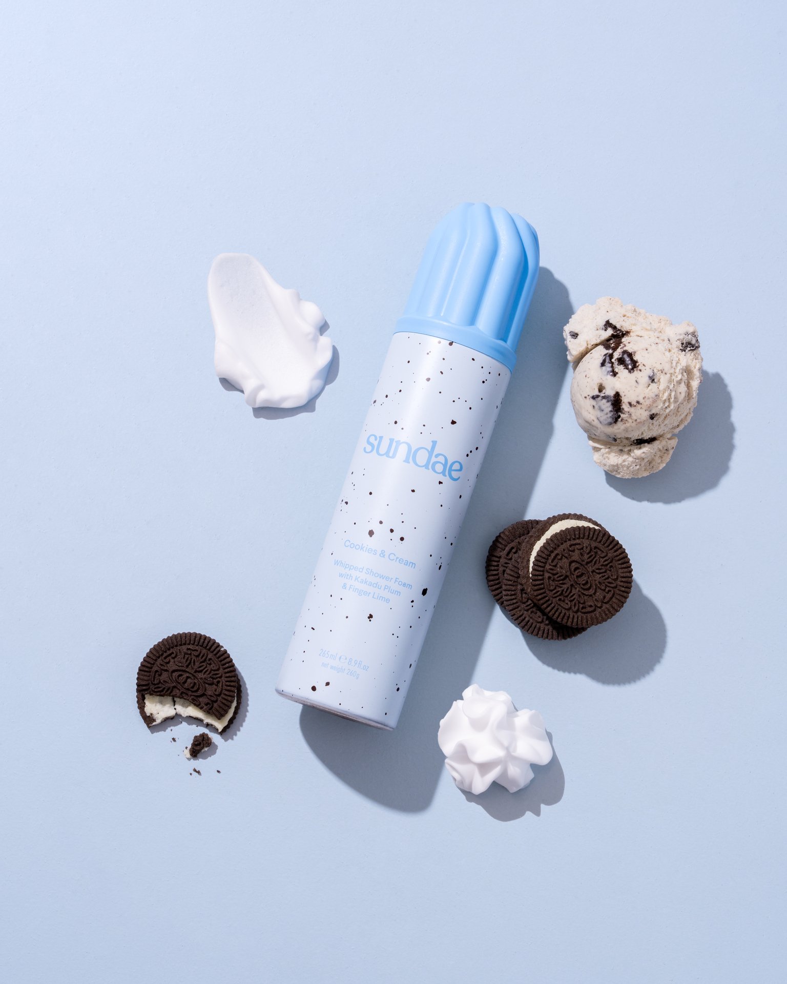 Sundae Body Cookies & Cream Whipped Shower Foam 265 ml