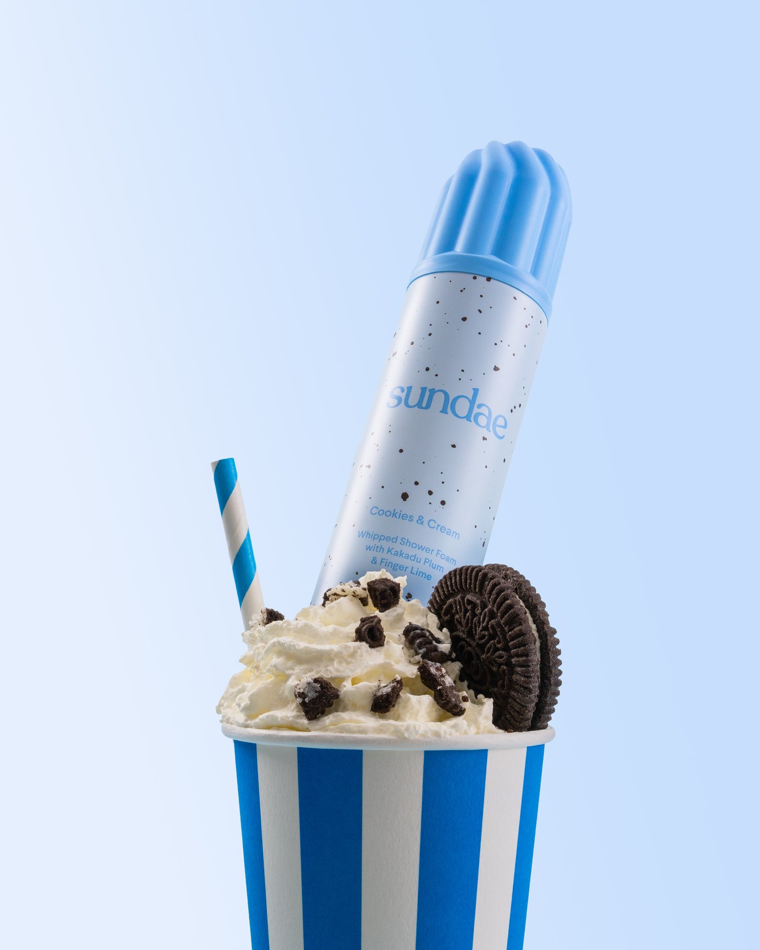 Sundae Body Cookies & Cream Whipped Shower Foam 265 ml