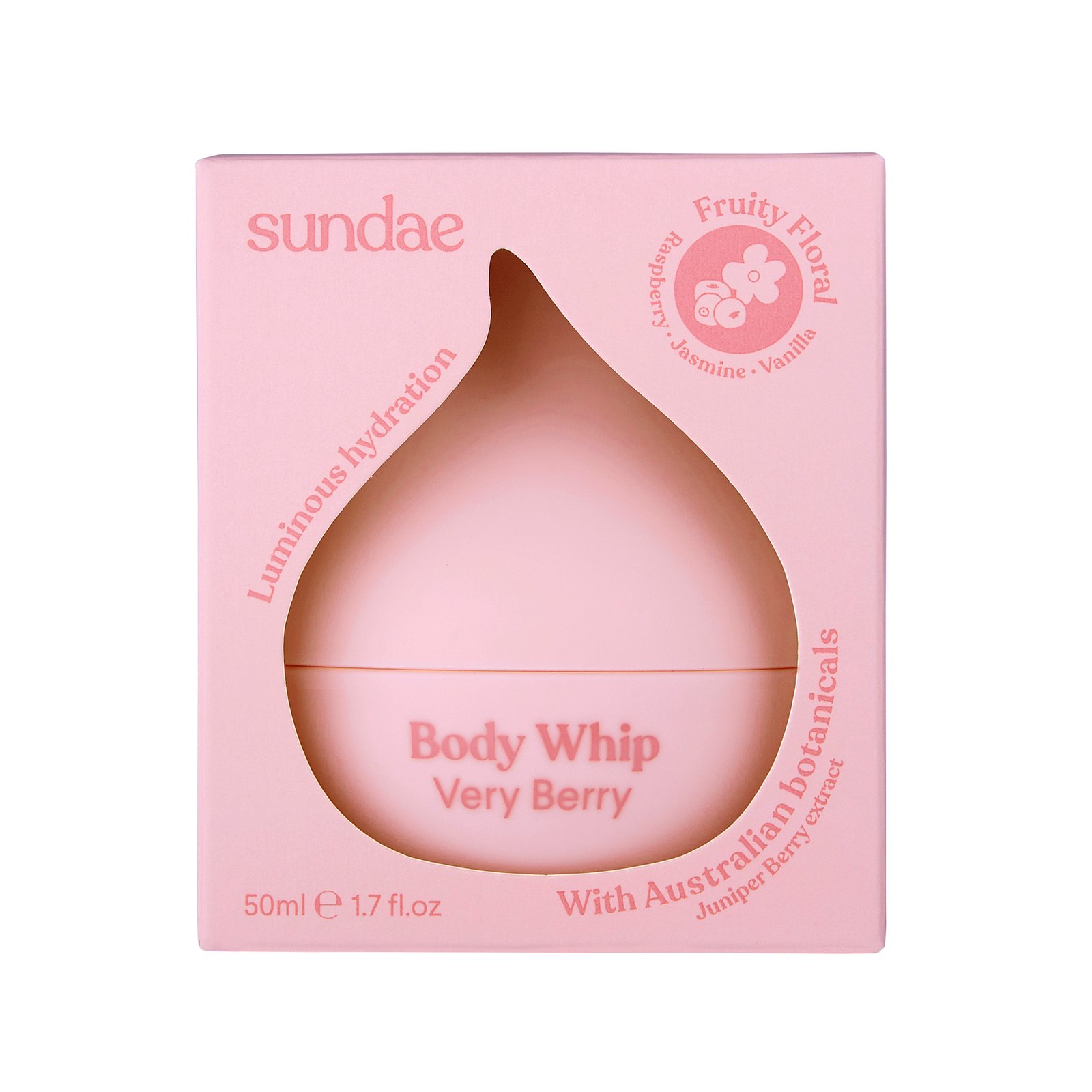 Sundae Body Mini Very Berry Whipped Body Moisturiser 50 ml