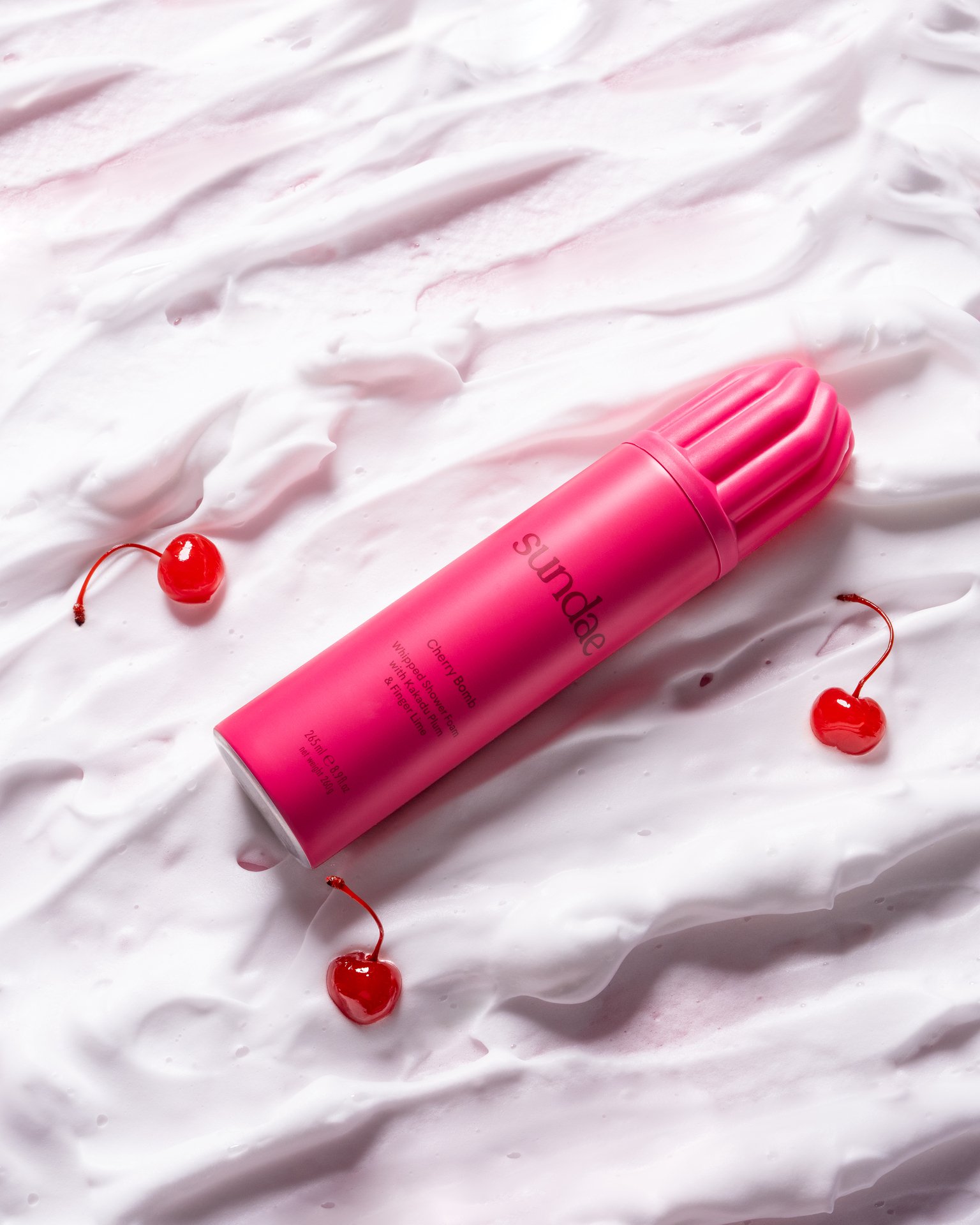 Sundae Body Cherry Bomb Whipped Shower Foam 265 ml