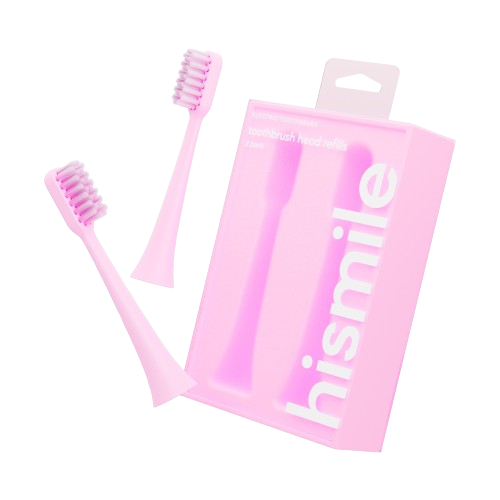 Hismile Toothbrush Replacement Heads Pink 2 st