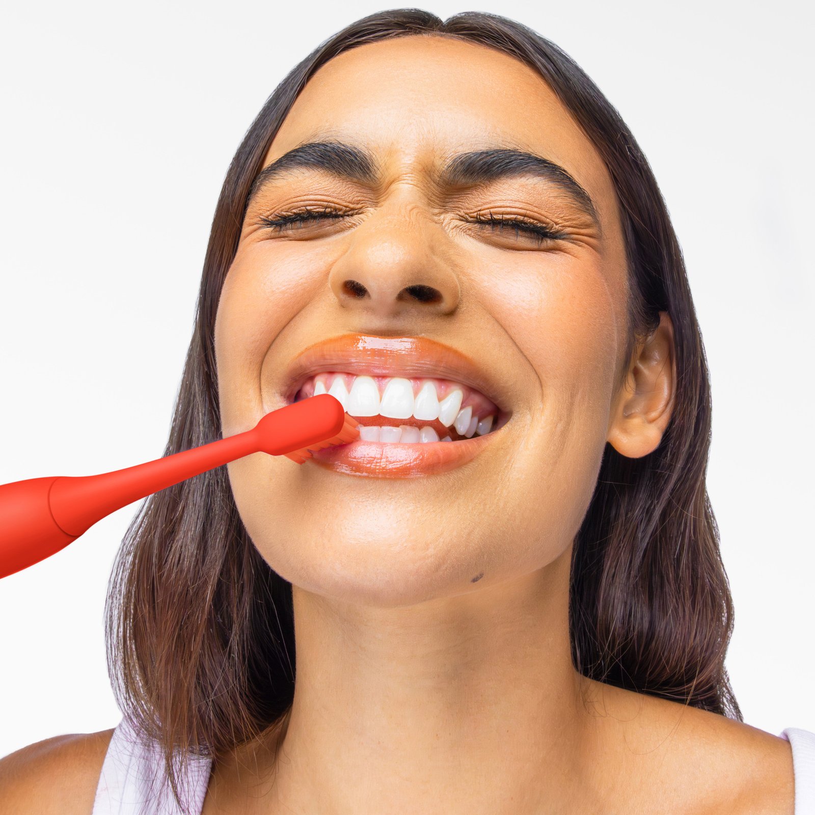 Hismile Bright Red Electric Toothbrush 1 st
