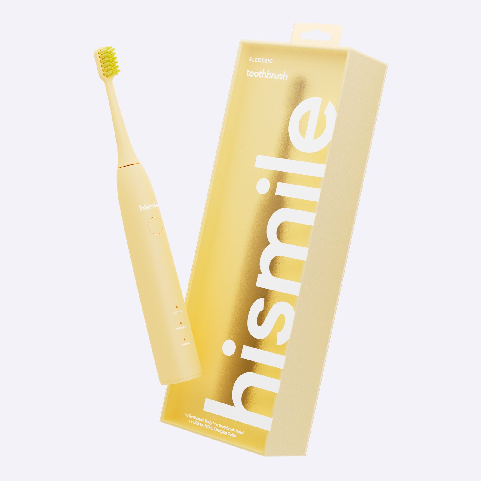 Hismile Yellow Electric Toothbrush 1 st