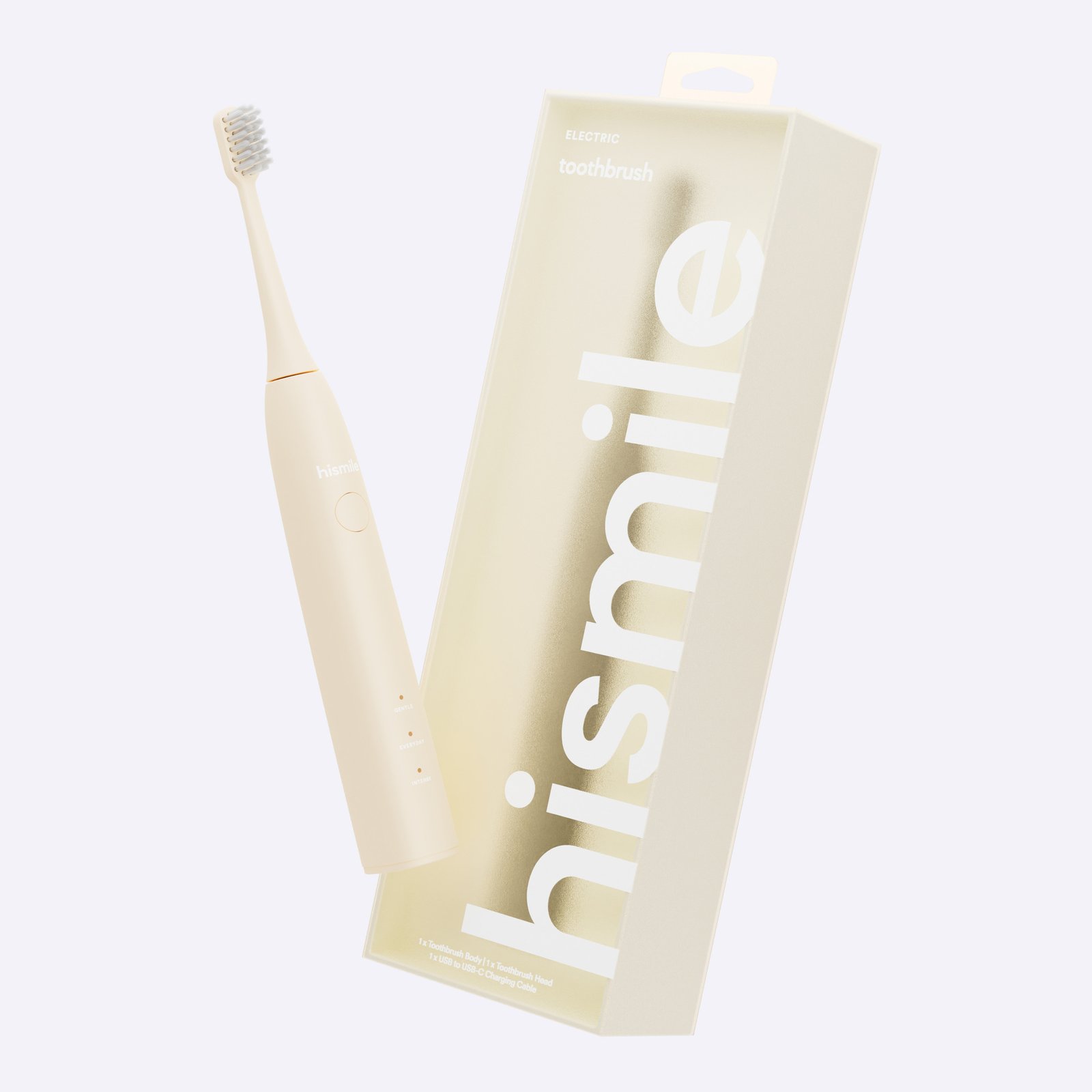 Hismile Cream Electric Toothbrush 1 st