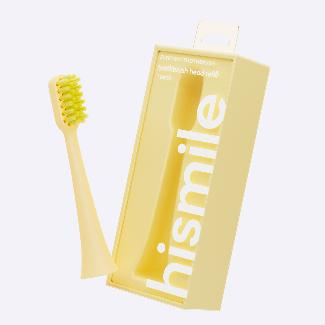 Hismile Toothbrush Head Refill Yellow 1 st