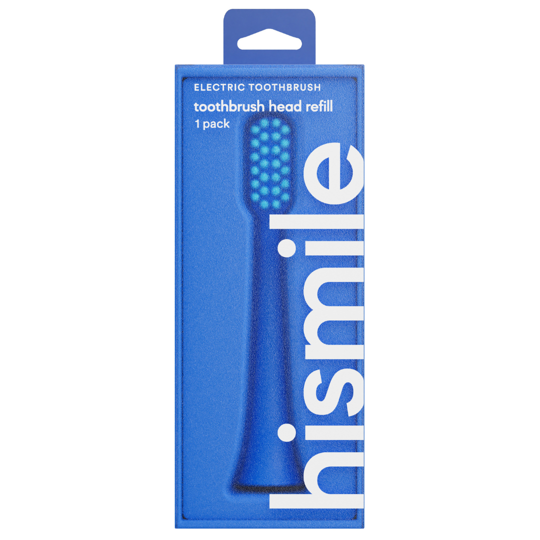 Hismile Toothbrush Head Refill Bright Blue 1 st