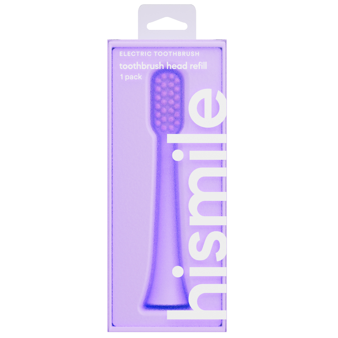 Hismile Toothbrush Head Refill Lila 1 st