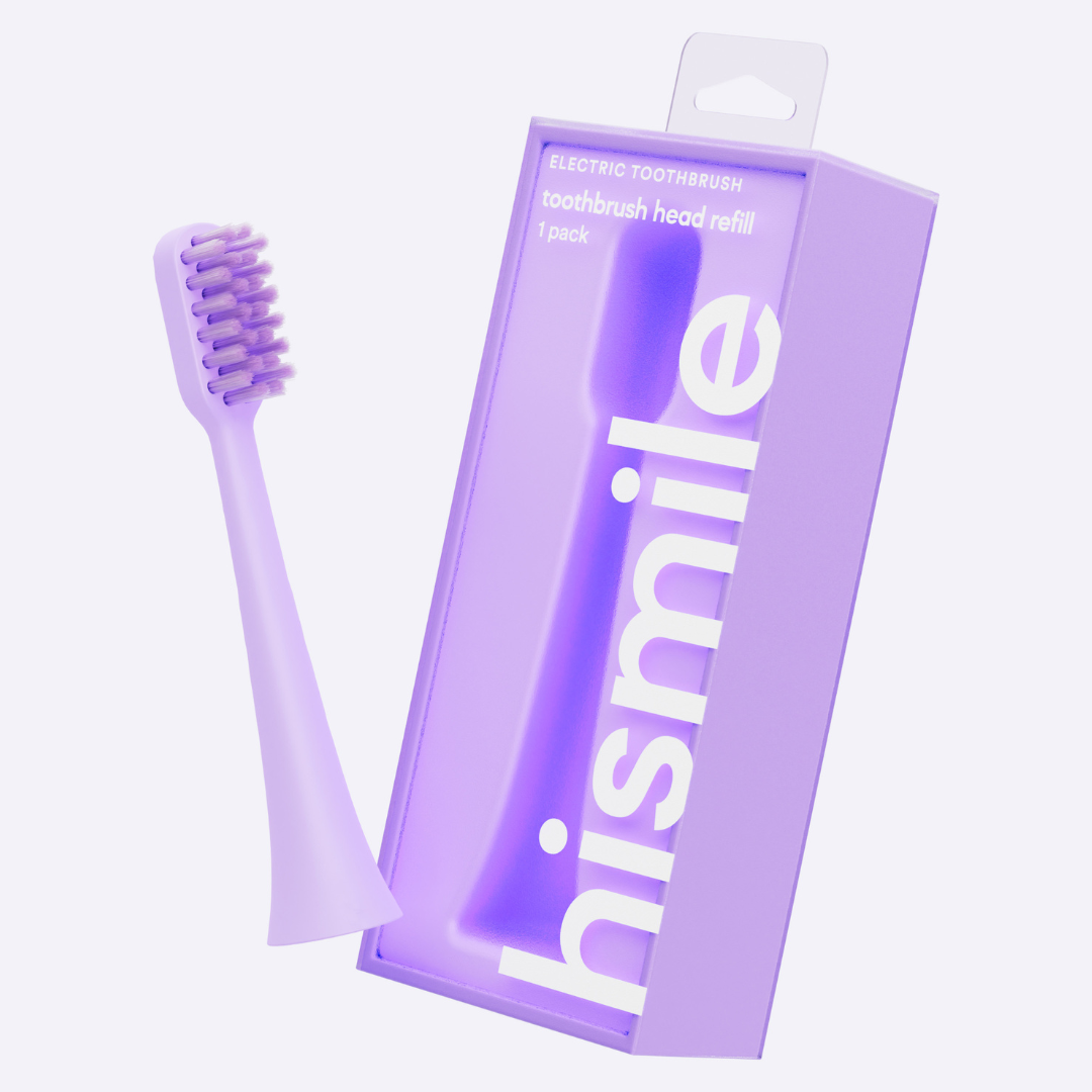 Hismile Toothbrush Head Refill Lila 1 st