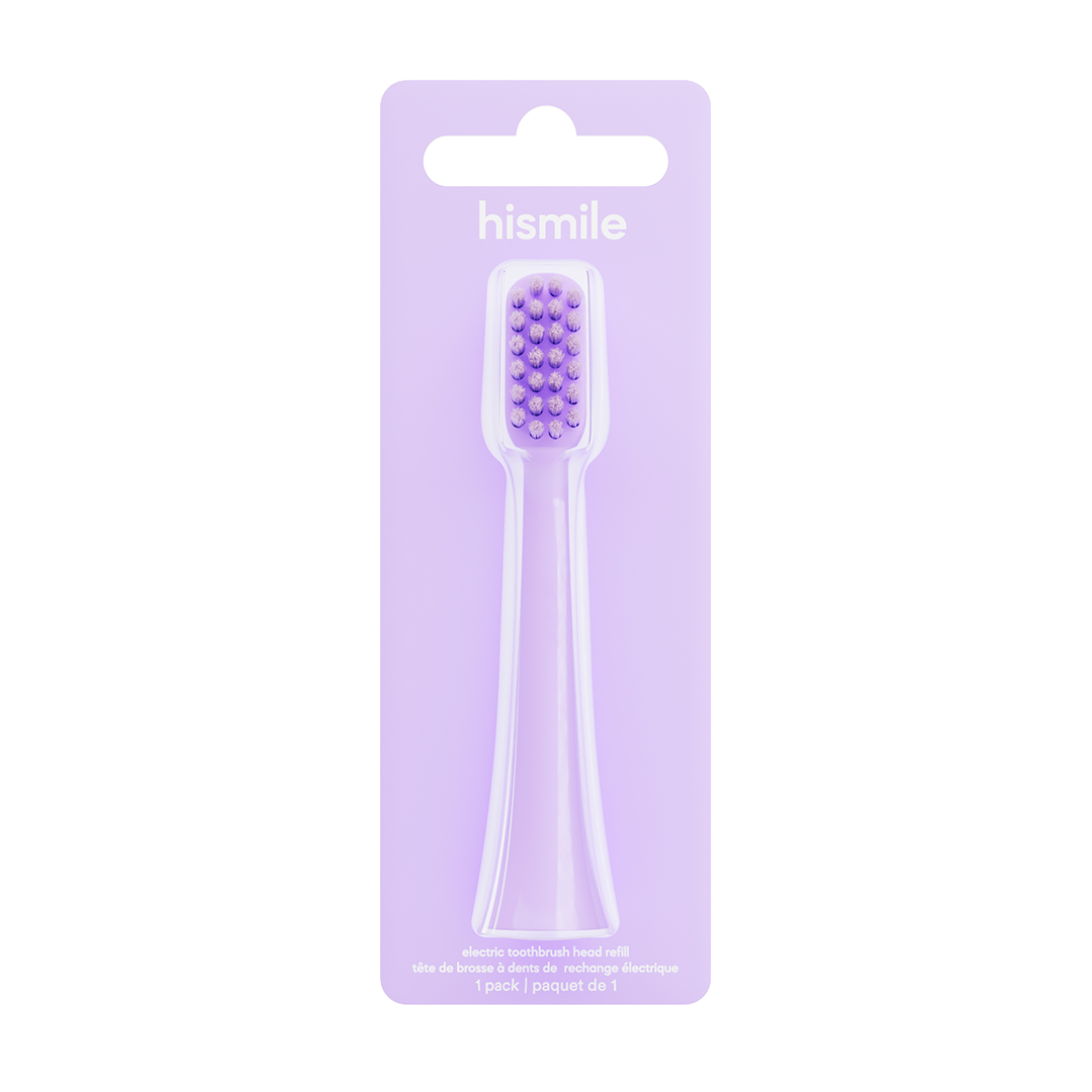Hismile Toothbrush Head Refill Lila 1 st