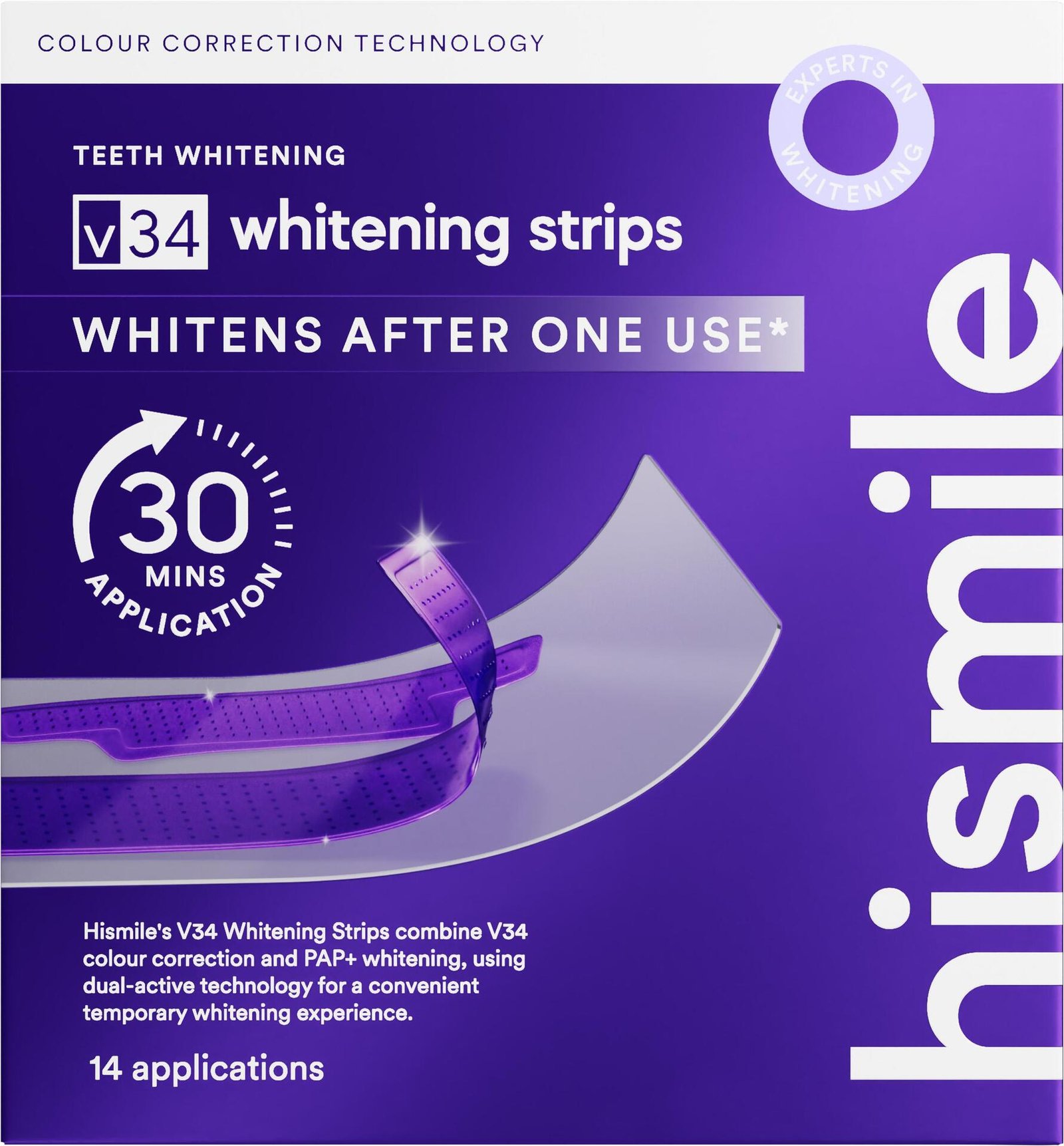 Hismile V34 Whitening Strips 14 st