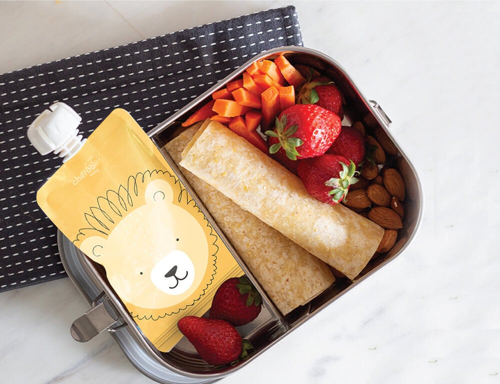 Cherub Baby Matpåsar Animal 5 st