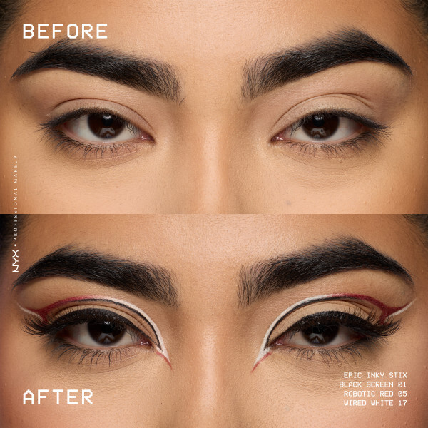 NYX Professional Makeup Epic Inky Stix Eyeliner 01 Black Screen 0,1 g