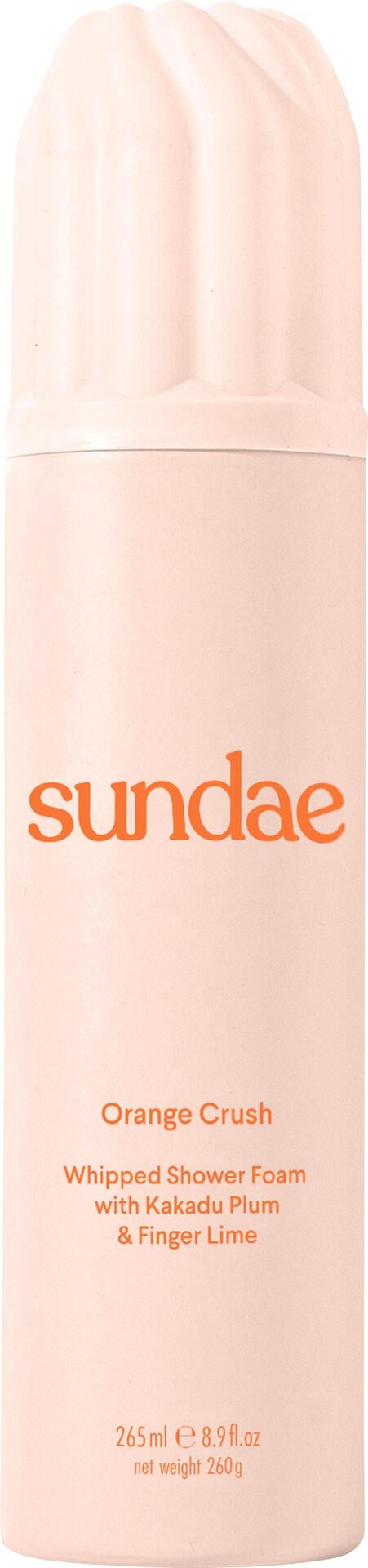 Sundae Body Whipped Shower Foam Orange Crush 265 ml