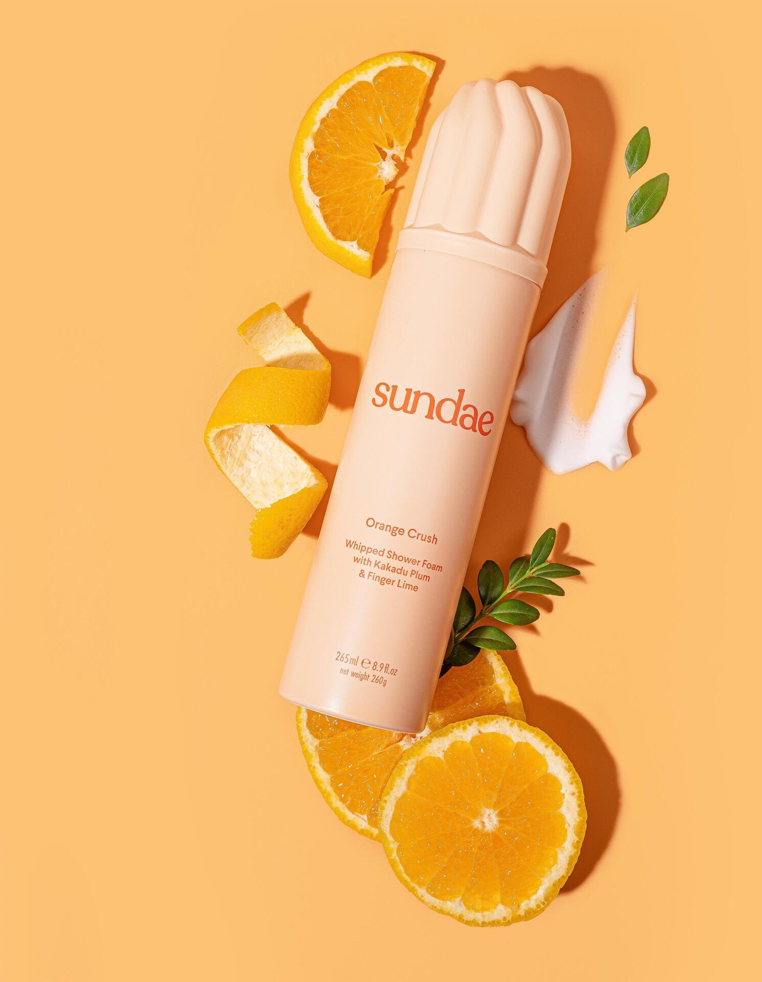 Sundae Body Whipped Shower Foam Orange Crush 265 ml