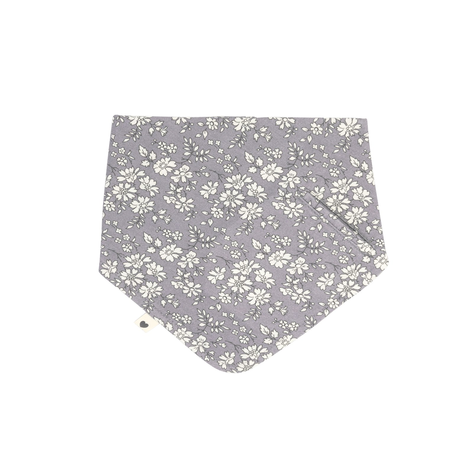BIBS x Liberty Bandana Bib Capel Fossil Grey 1st