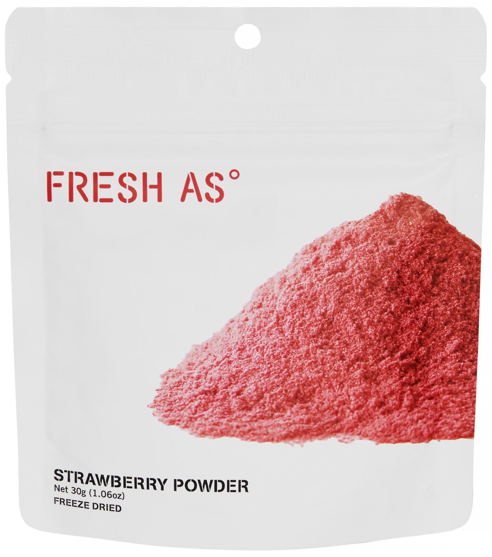 FRESH AS Jordgubbar Pulver 30g