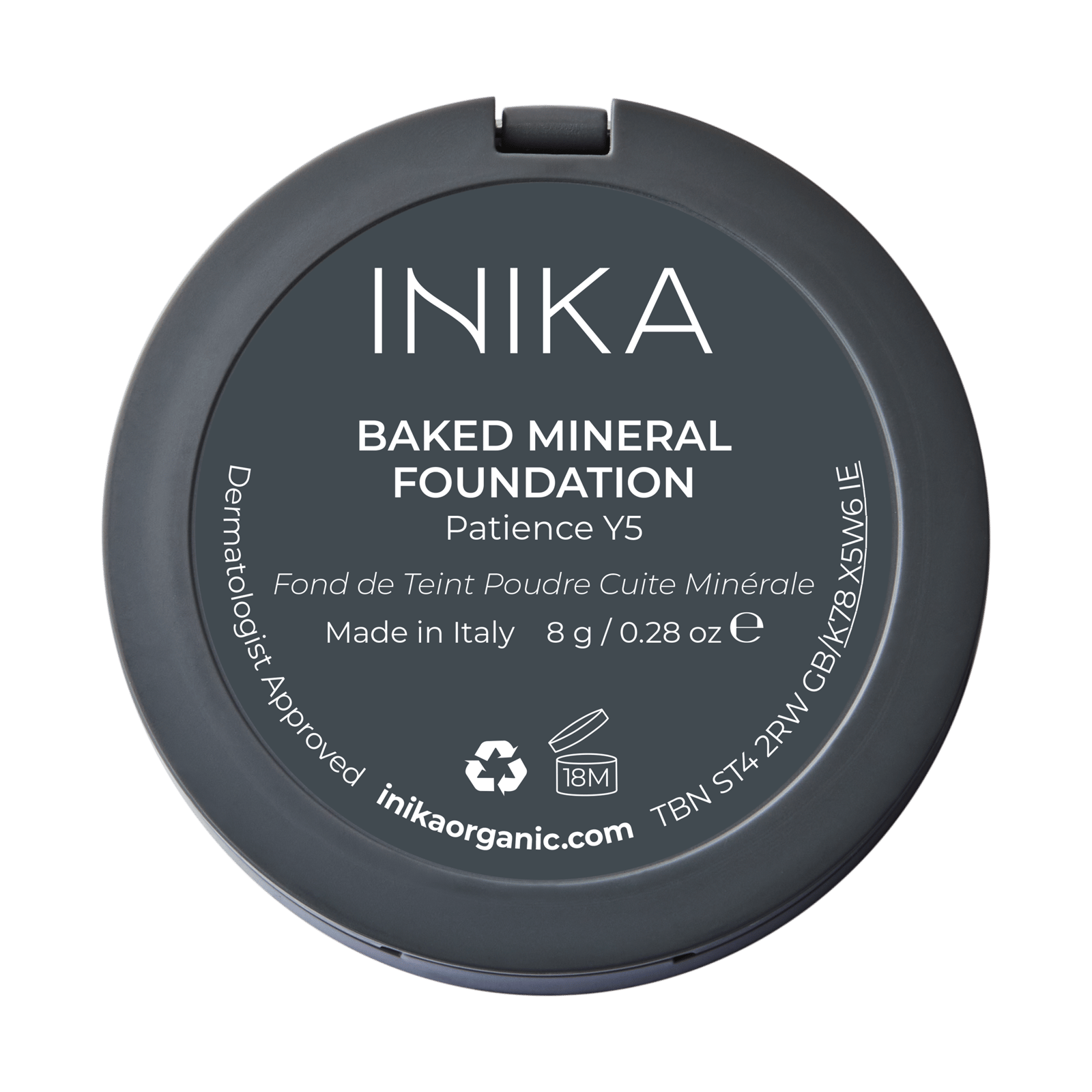 INIKA Organic Baked Mineral Foundation Patience 8 g
