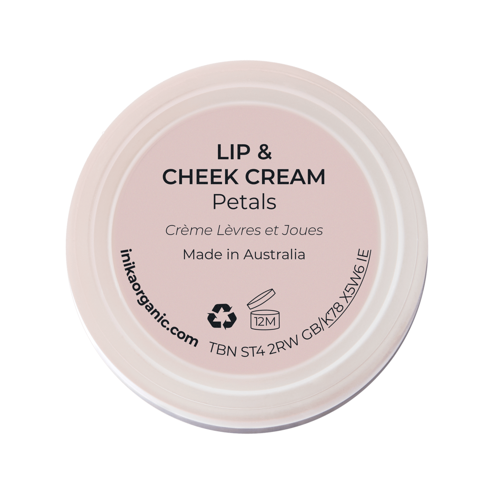 INIKA ORGANIC Lip & Cheek Cream Petals 3,5 g