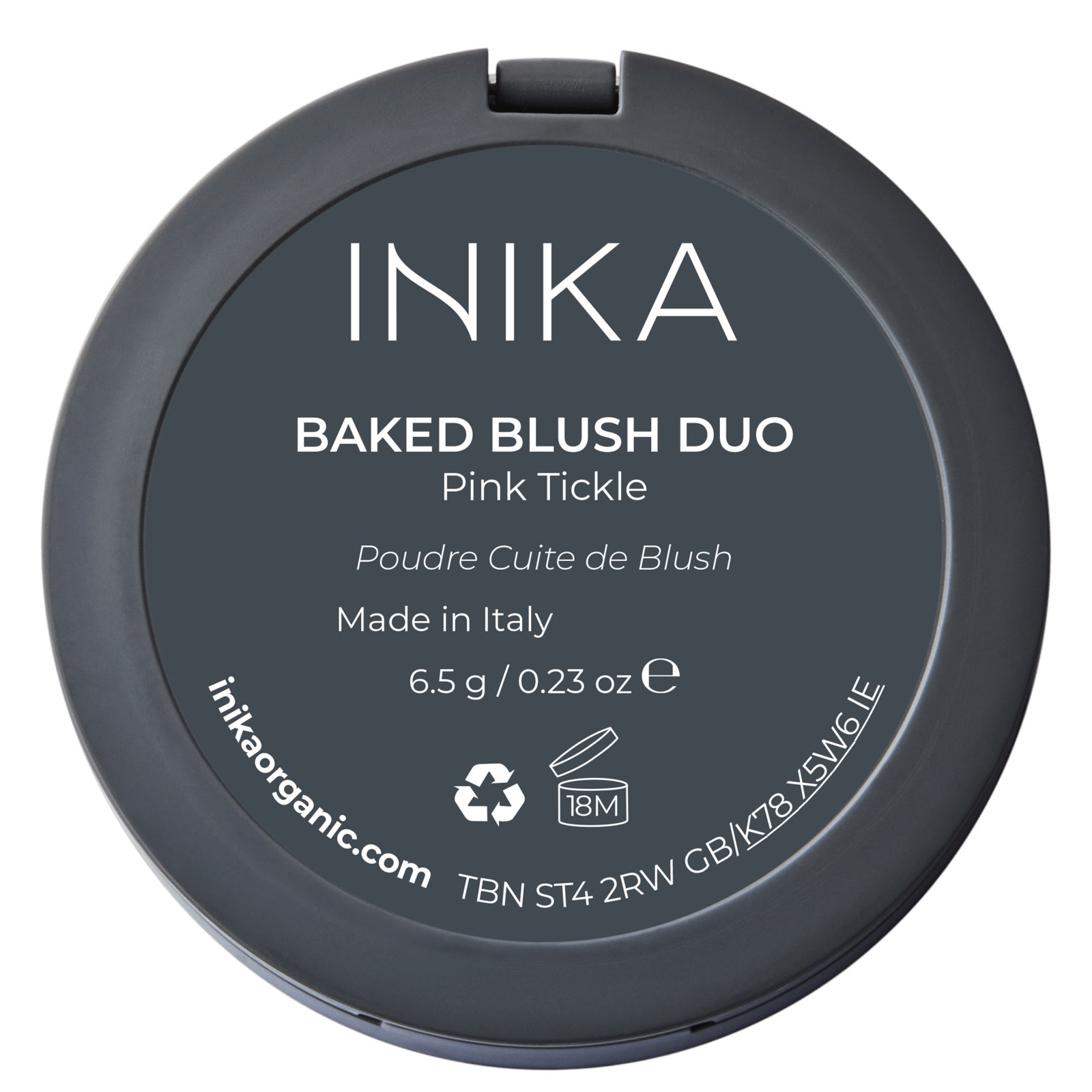INIKA Organic Baked Blush Duo Pink Tickle 6,5 g