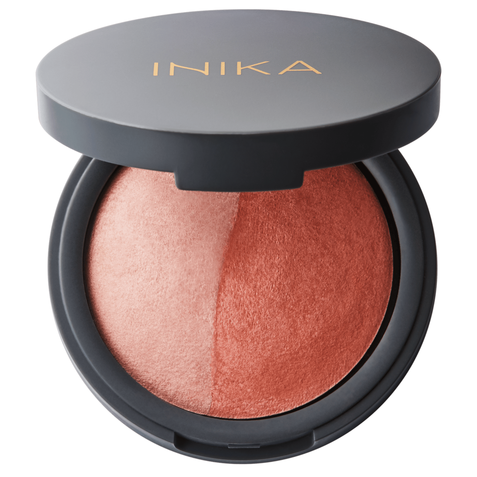 INIKA Organic Baked Blush Duo Burnt Peach 6,5 g