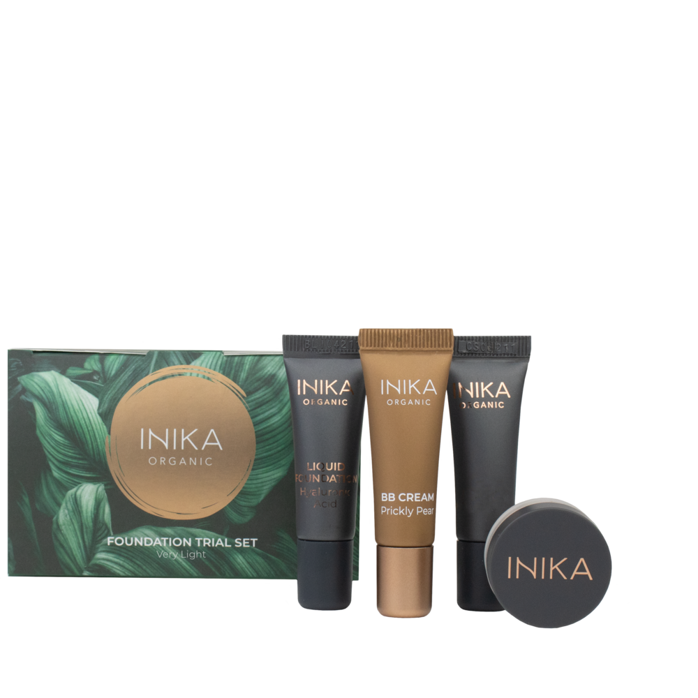 INIKA ORGANIC Foundation Trial Set Very Light