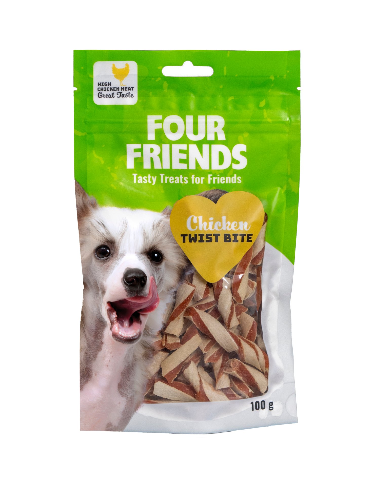 Fourfriends  Chicken Twist Bite 100 g