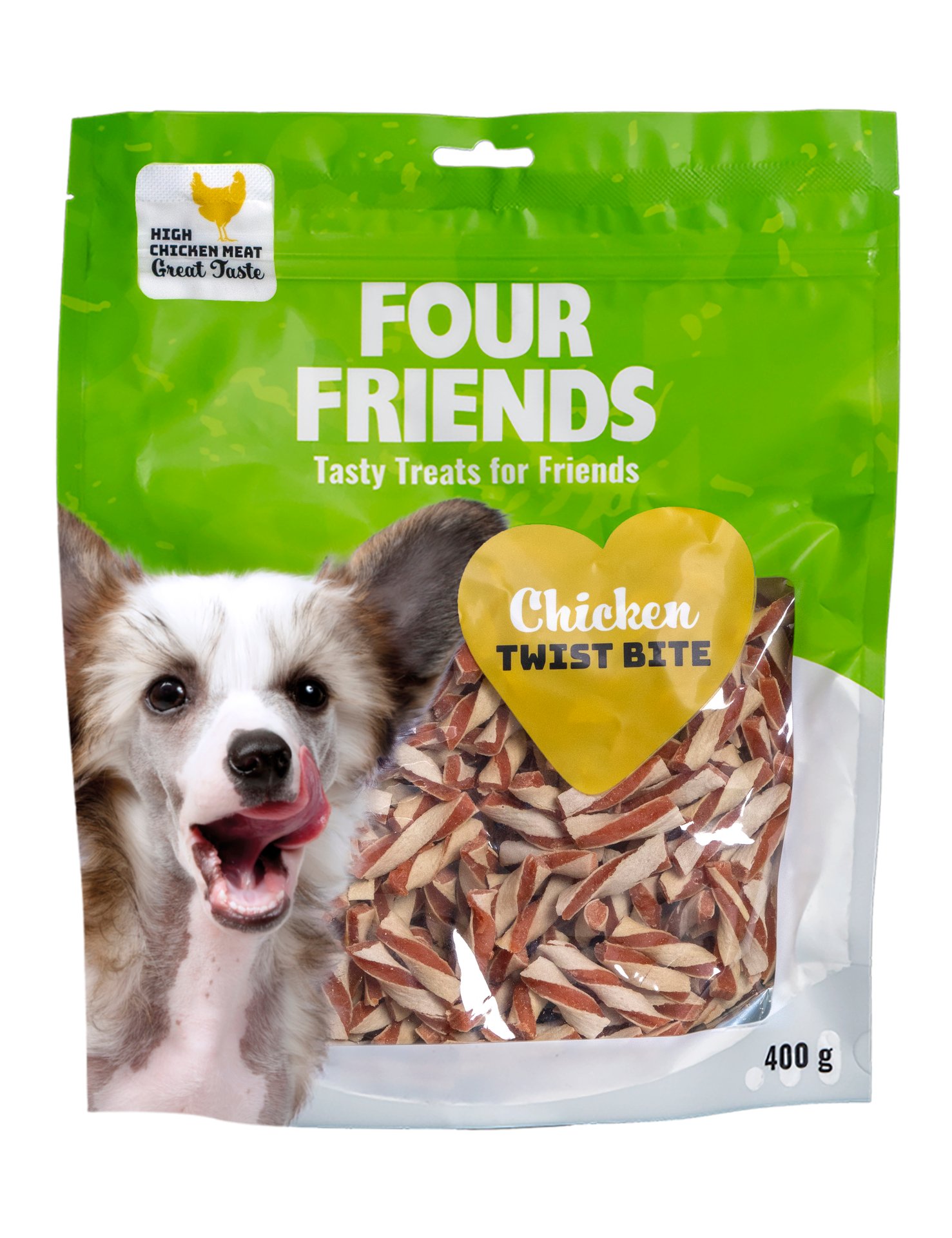 Fourfriends  Chicken Twist Bite 400 g