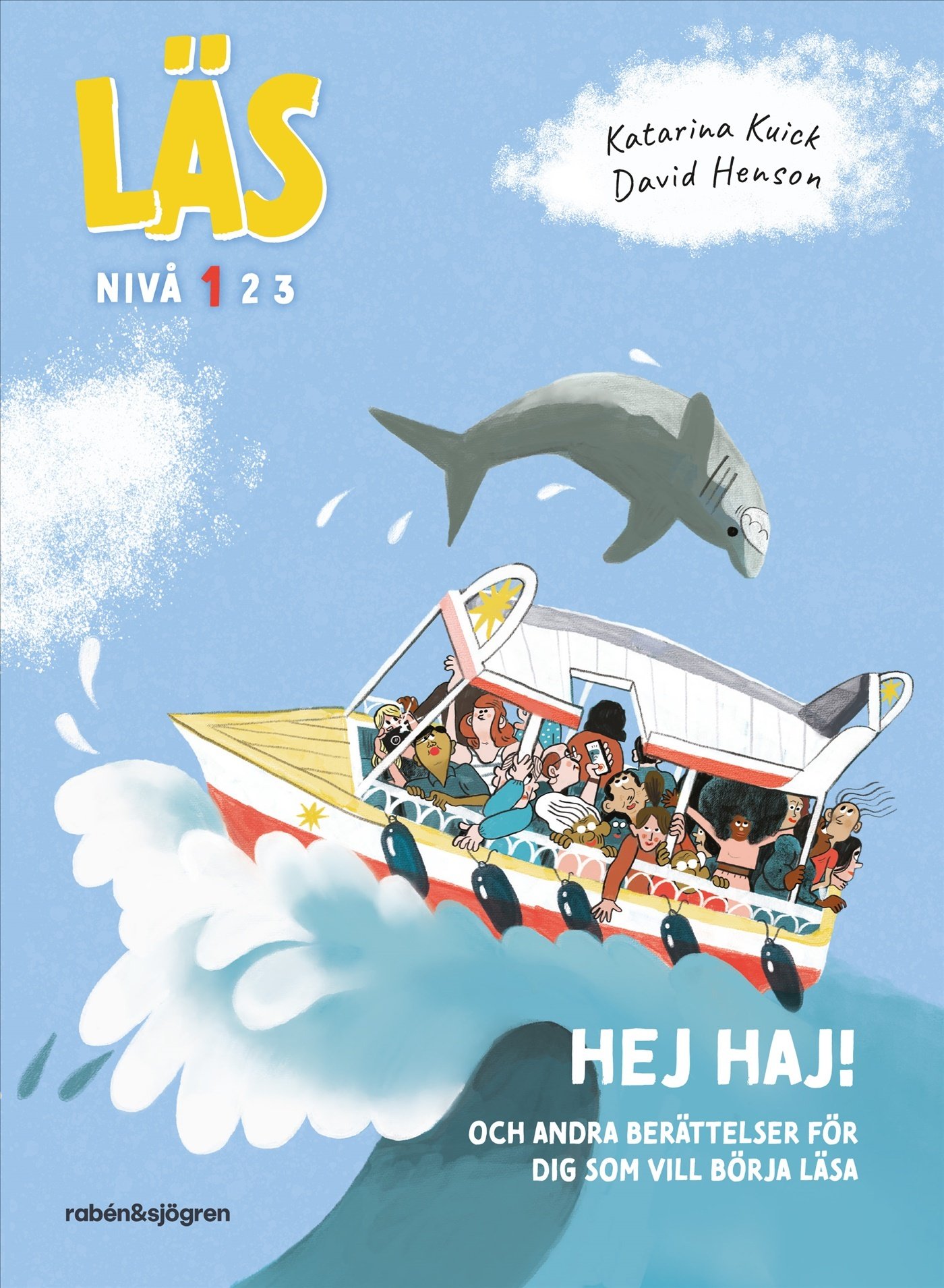 Läs - Hej haj! - Läs-nivå 1