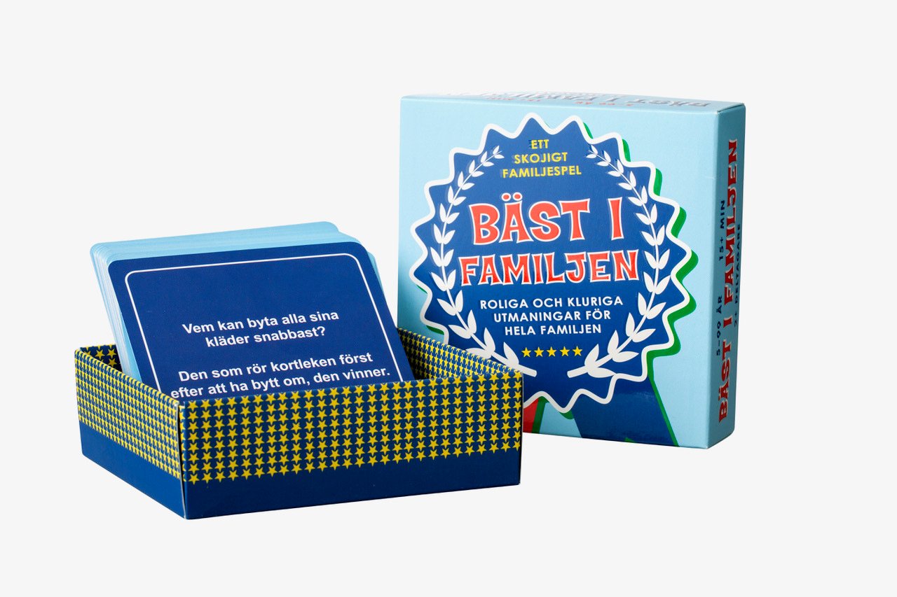 Nicotext Middagsspel: Bäst i familjen
