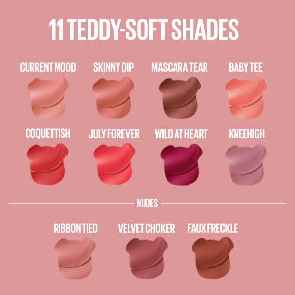 Maybelline New York Super Stay Teddy Tint Liquid Lipstick 90 Ribbon Tied 5 ml