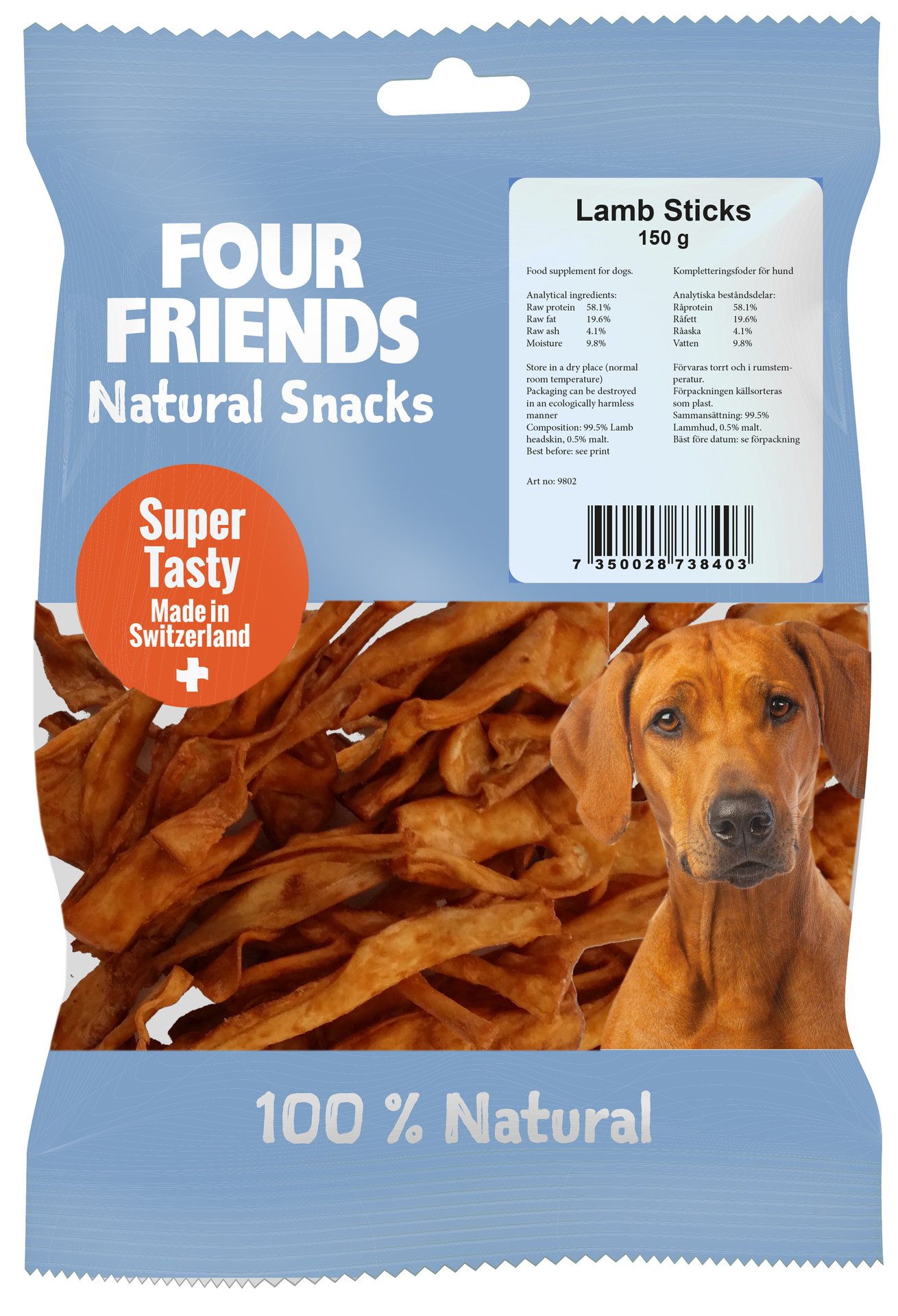 Fourfriends  Lamb Sticks 150 g