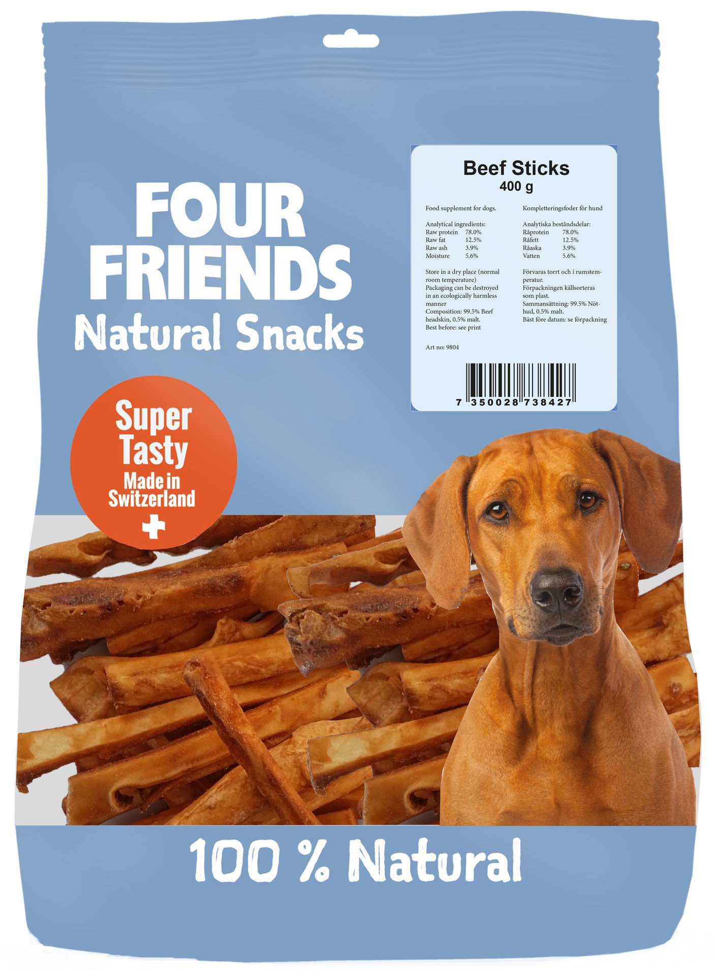 Fourfriends  Beef Sticks 400 g